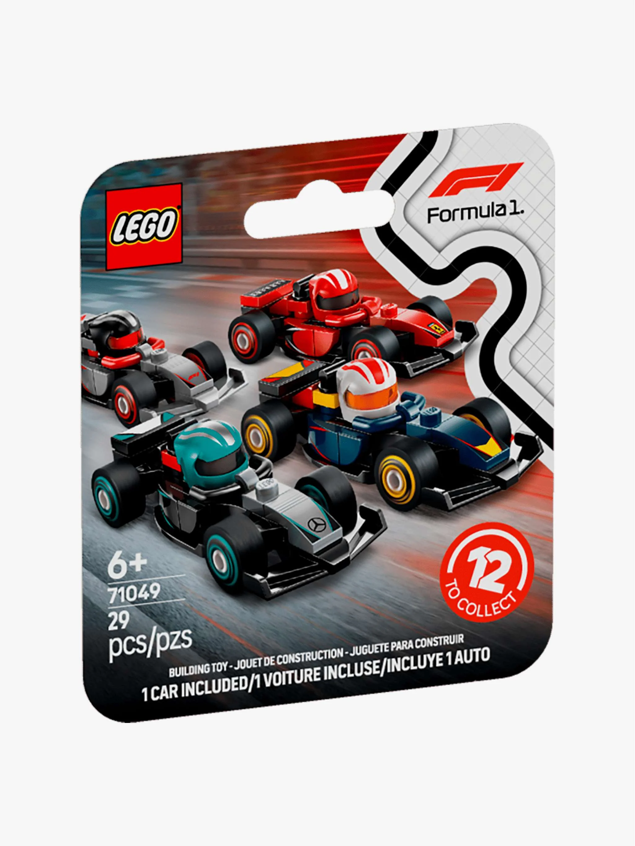 Juguete Minifigura Carro de F1, figuras de armado, para Niños - Image 2