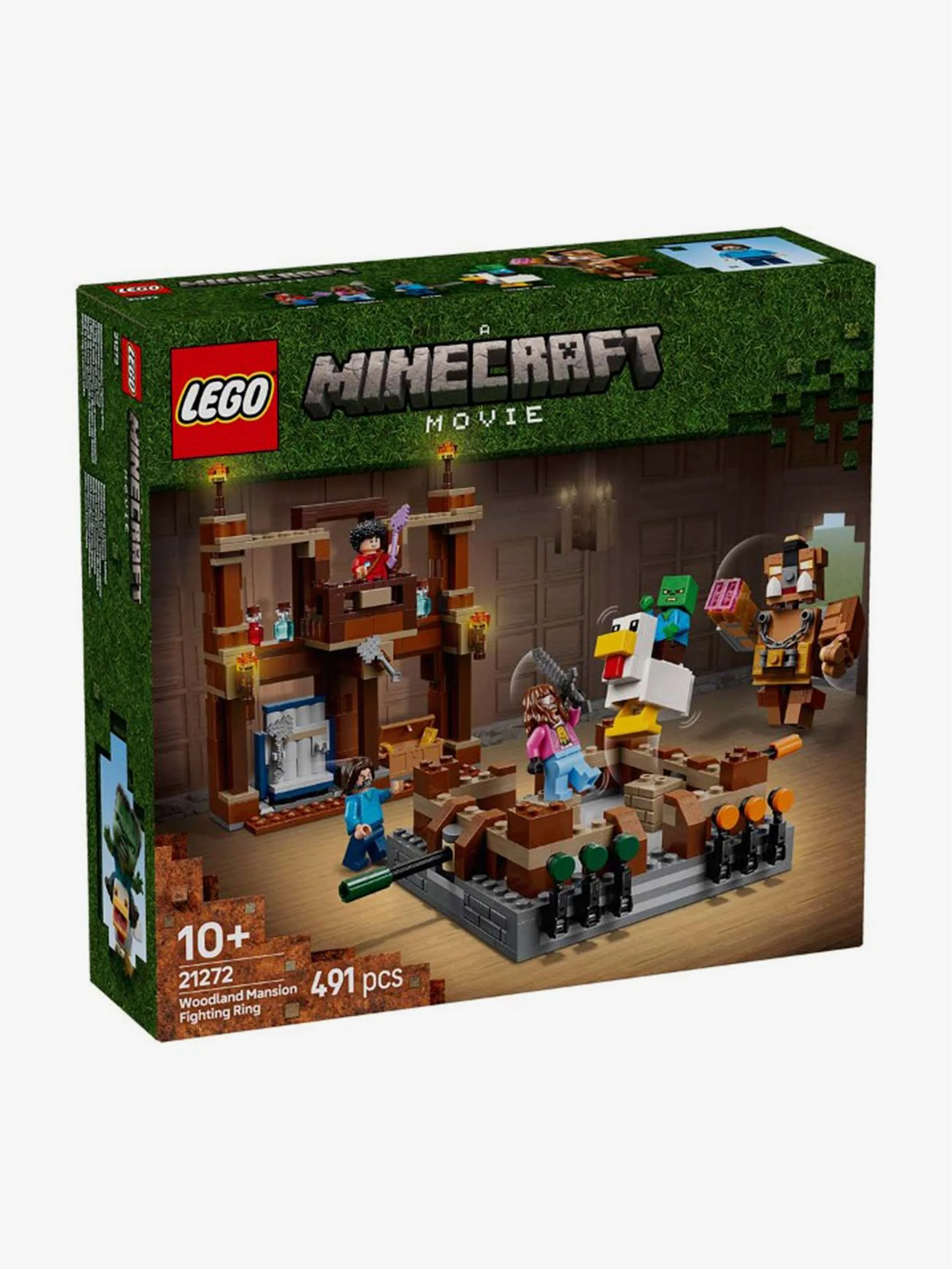 Juguete  Minecraft - Woodland Mansion Fighting Ring, construcción temática y juego de aventuras, para Niños - Image 3