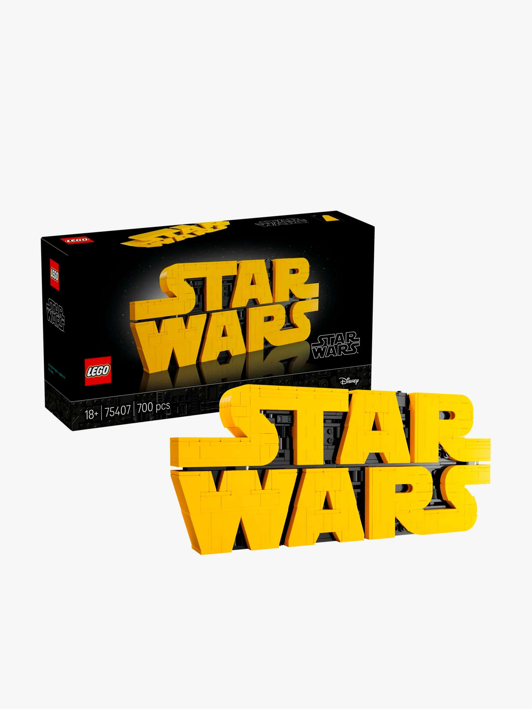 Juguete  Star Wars TM - Brick-Built Star Wars Logo, montaje decorativo y colección, para Niños - Image 2