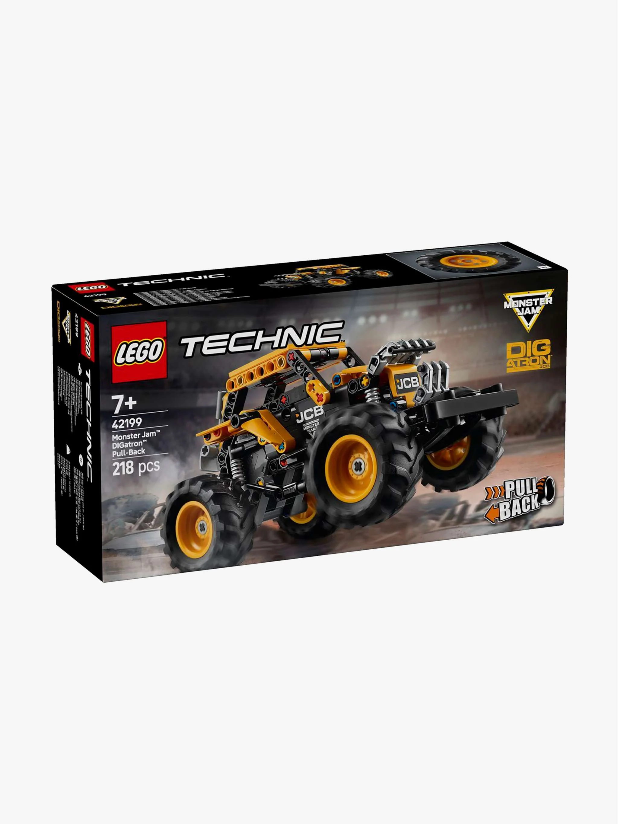 Juguete  Technic - Monster Jam Digatron Pull-Back, vehículo técnico y funciones mecánicas, para Niños - Image 3