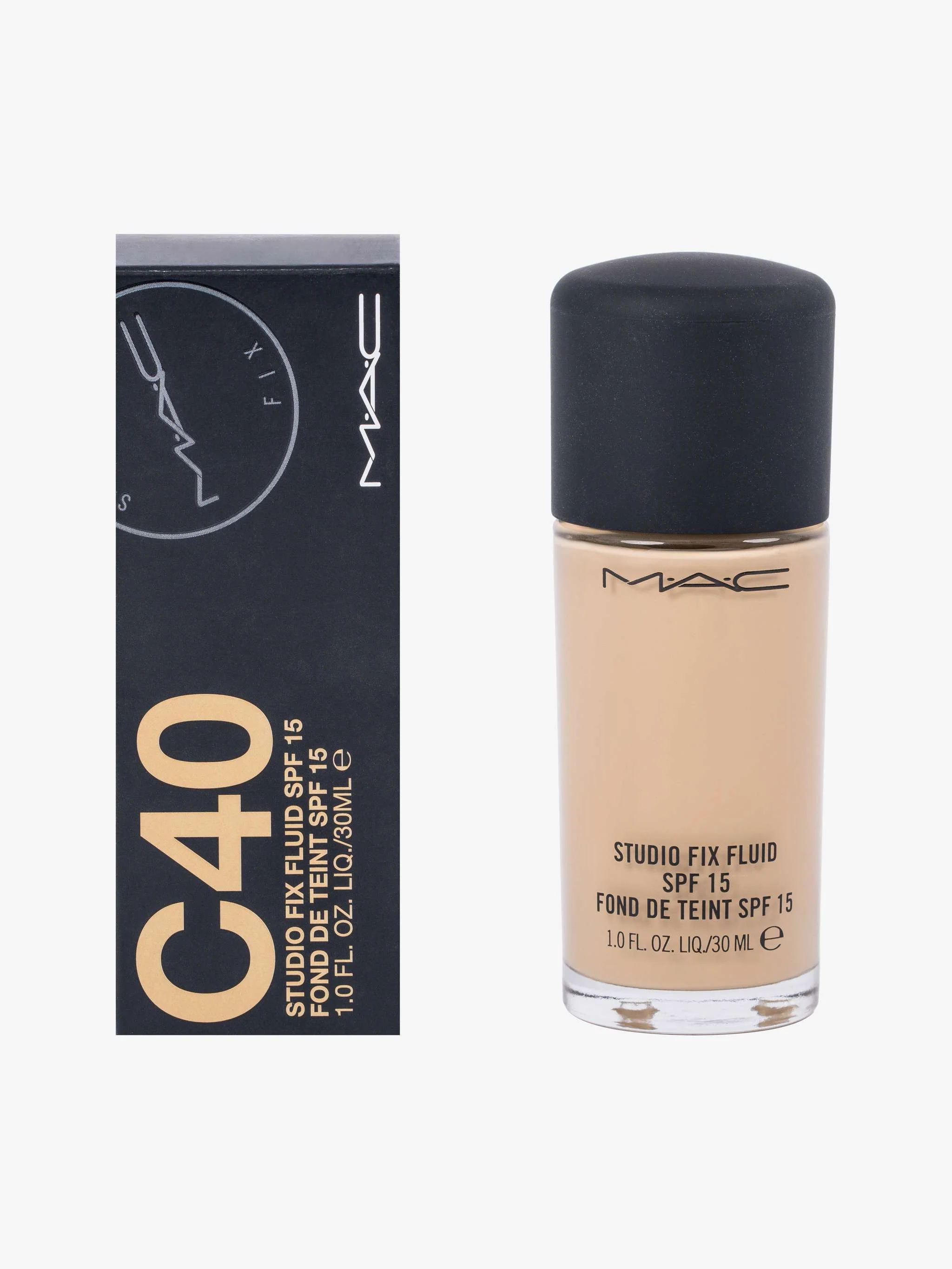 Base de maquillaje C40, SPF15 y tono cálido - Image 2