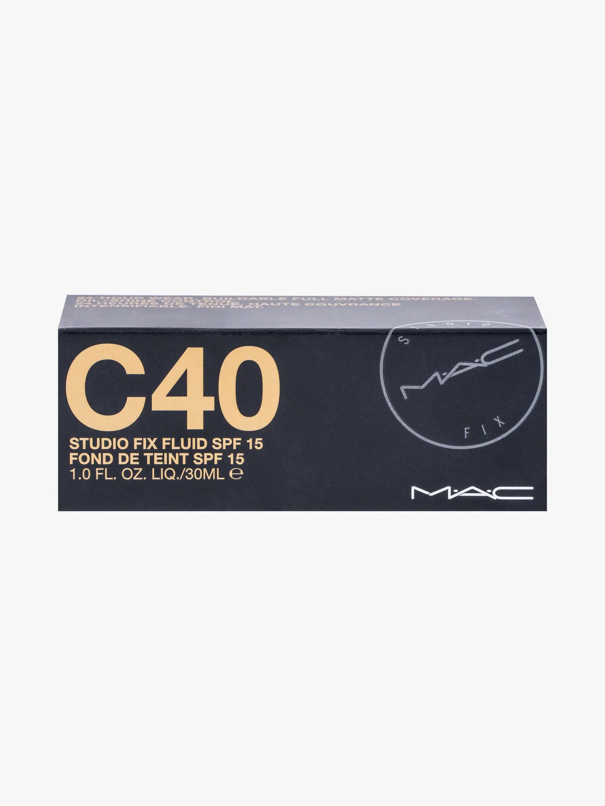 Base de maquillaje C40, SPF15 y tono cálido - Image 3