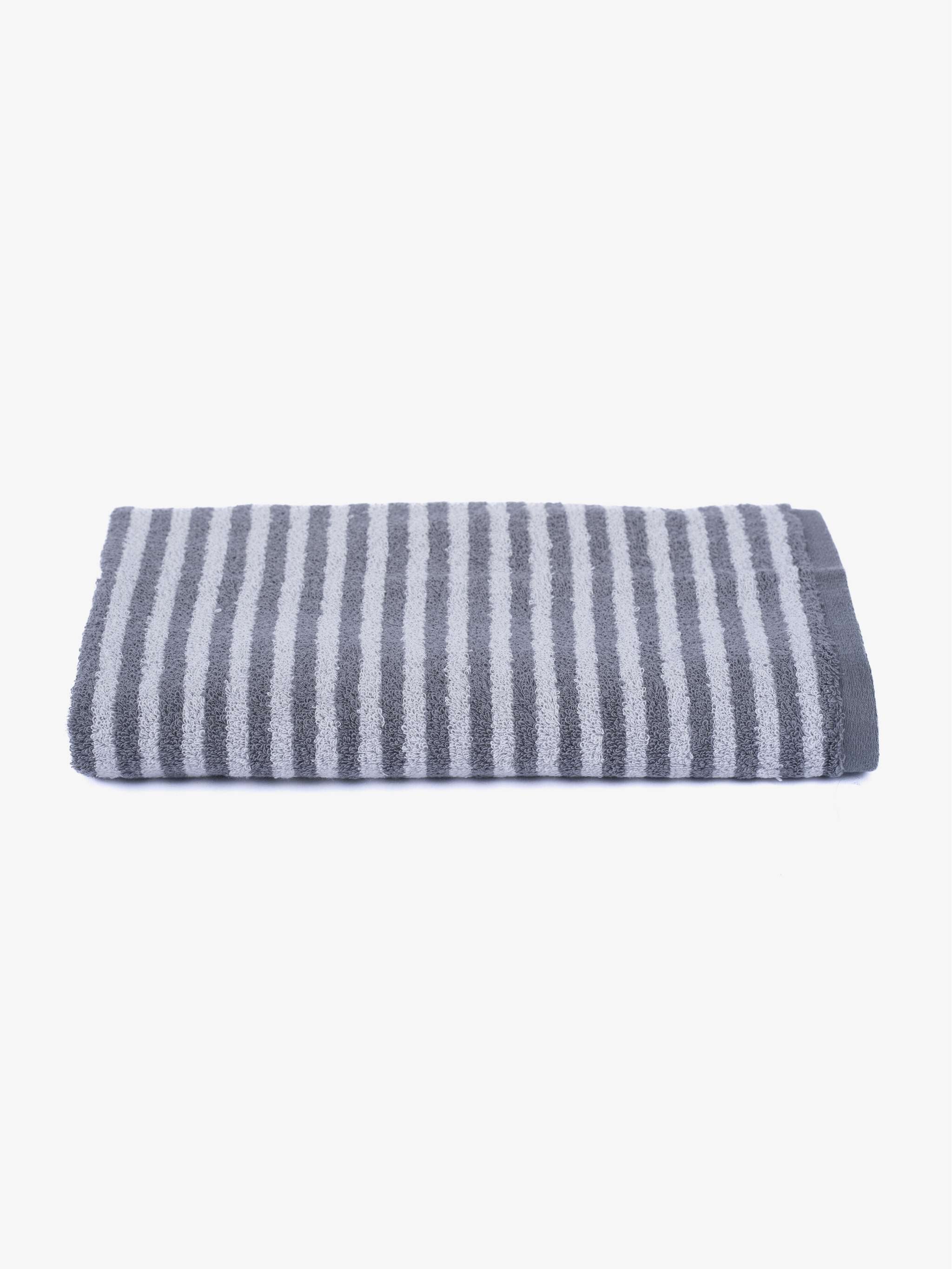 Toallas para baño, tamaño 70 x 140 cm, color gris