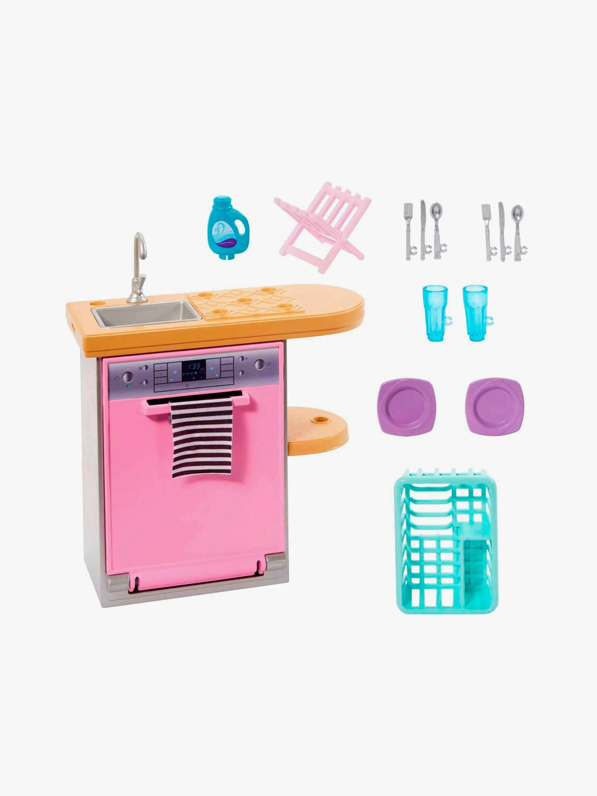 Juguete Barbie Accesorio de hogar Horno, juego de rol y cocina imaginativa, para Niña - Image 2