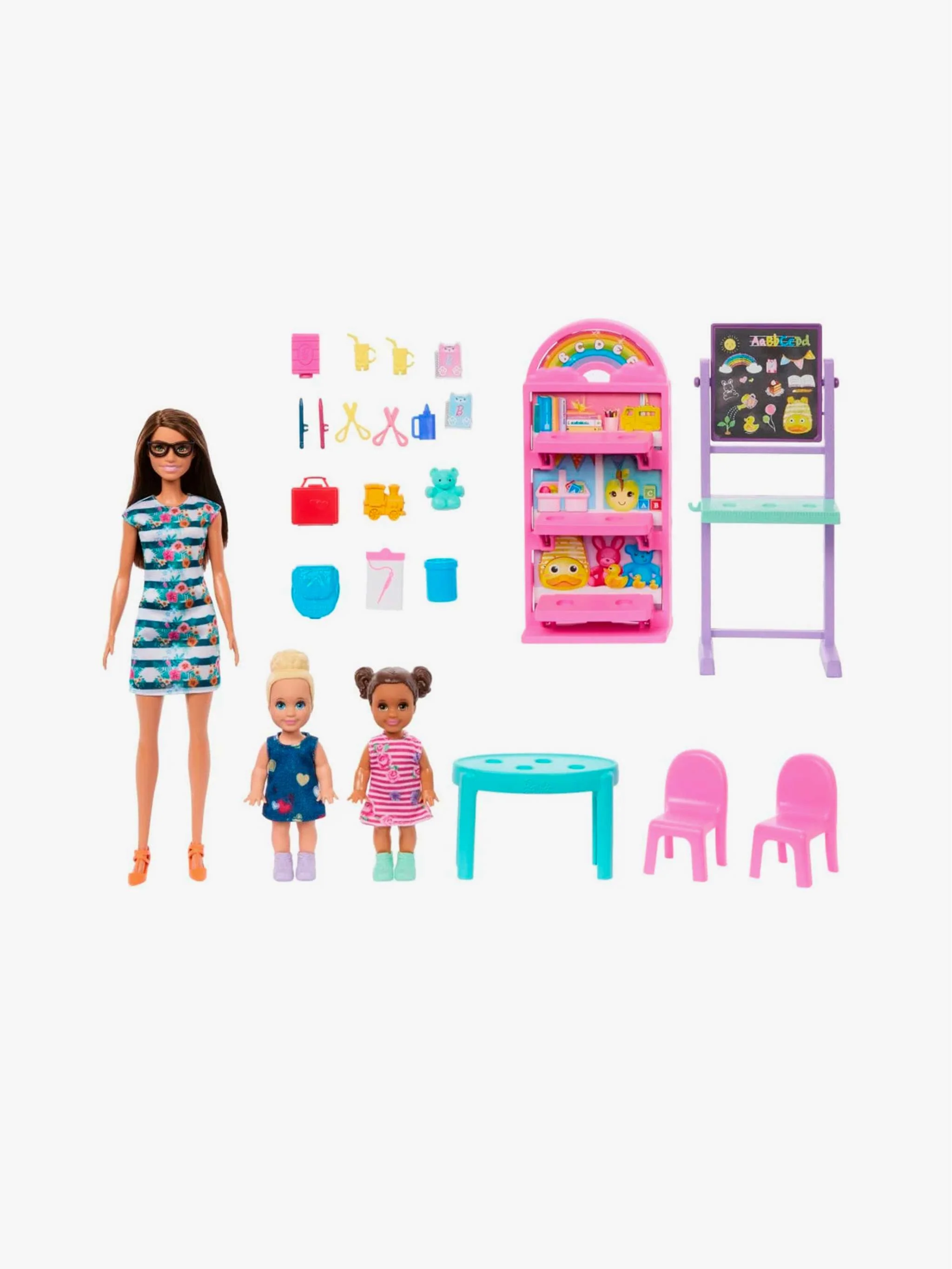 Juguete Barbie Aula de preescolar, juego educativo y rol, para Niña - Image 2