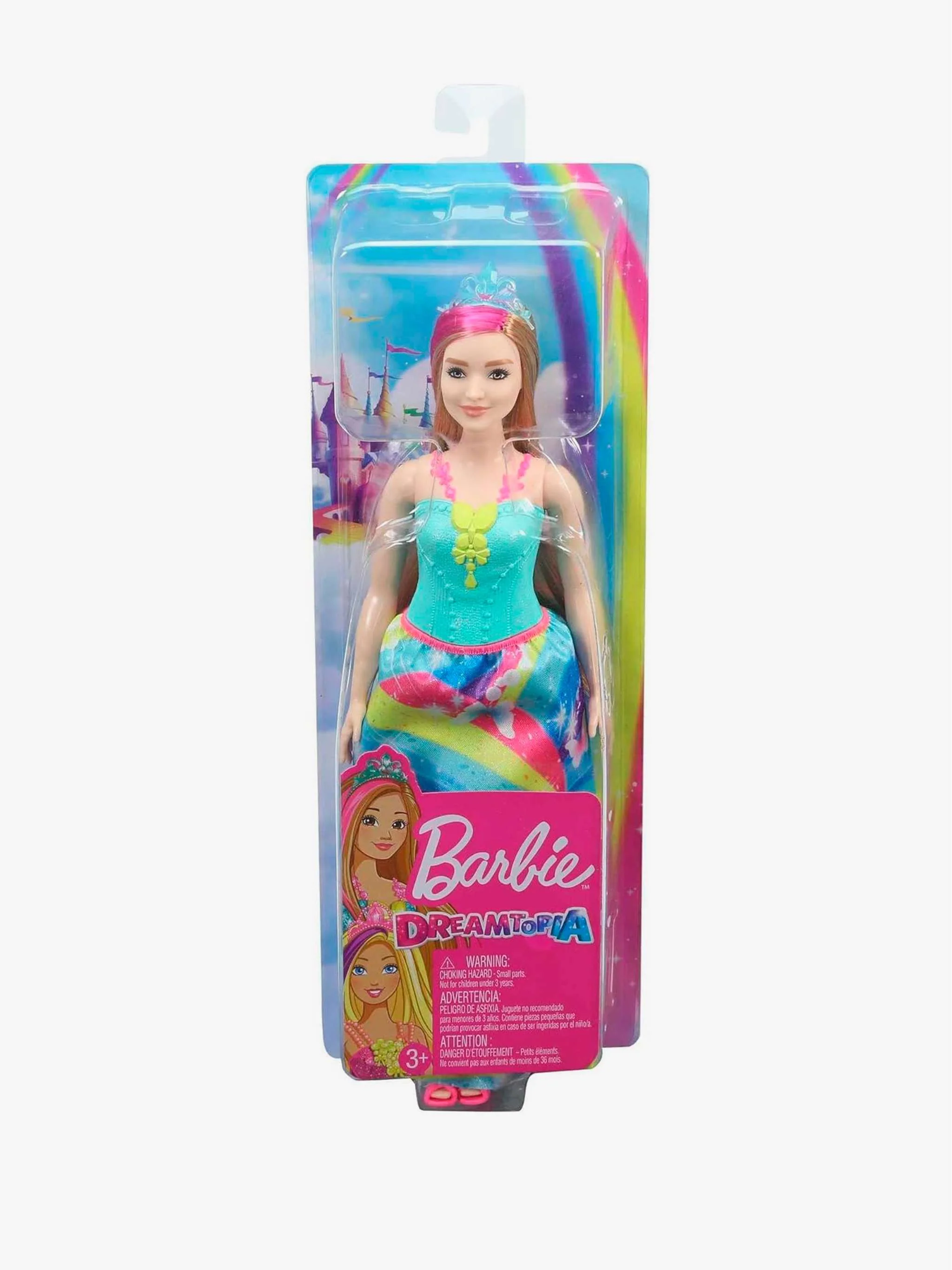 Juguete Barbie - Dreamtopia Princess Doll - Azul Tiara, muñeca de fantasía y juego simbólico, para Niña - Image 2