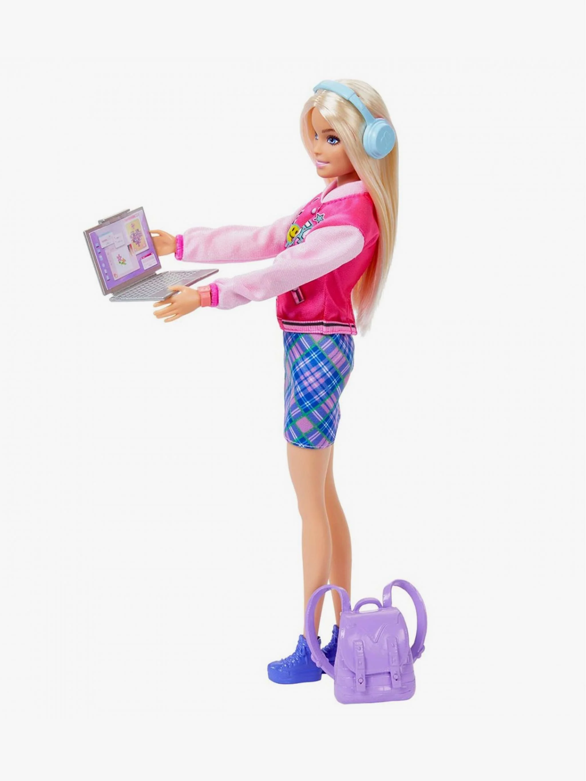 Juguete Barbie Estudiante, figura temática y juego educativo, para Niña