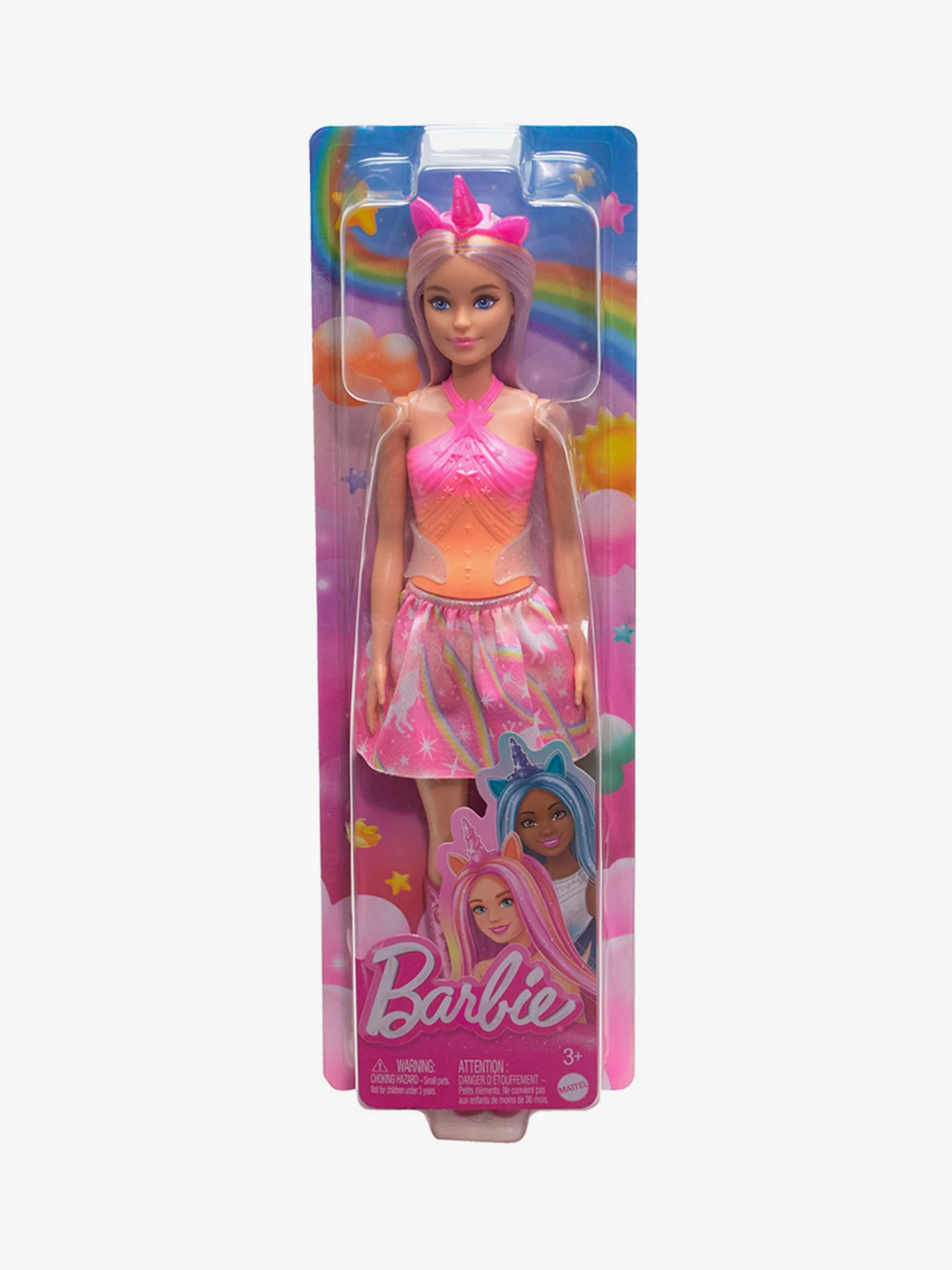 Juguete Barbie Muñeca Unicornio Rosa, muñeca temática y juego fantástico, para Niña - Image 2