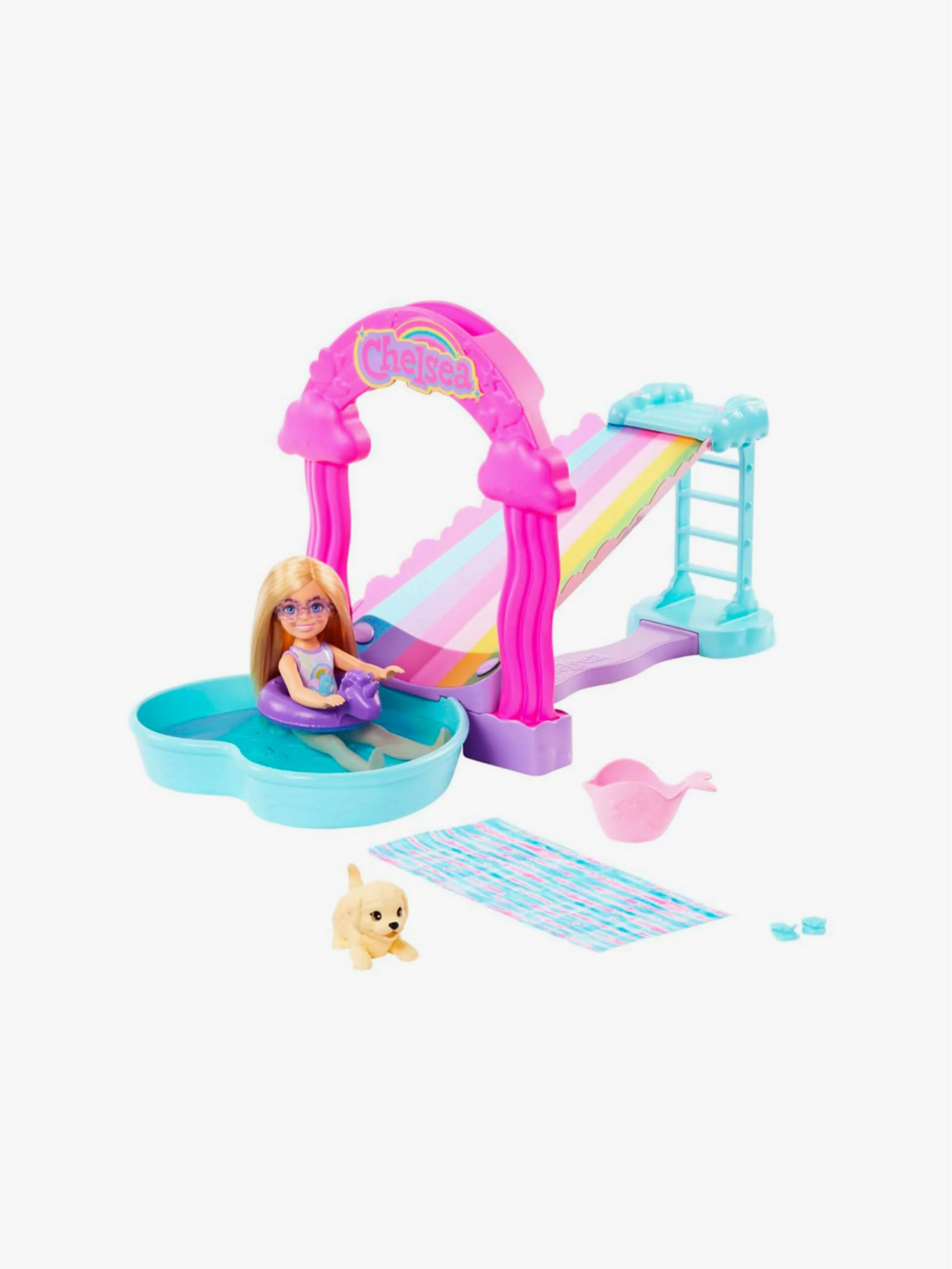 Juguete Barbie Resbaladilla de agua, juego acuático y diversión, para Niña