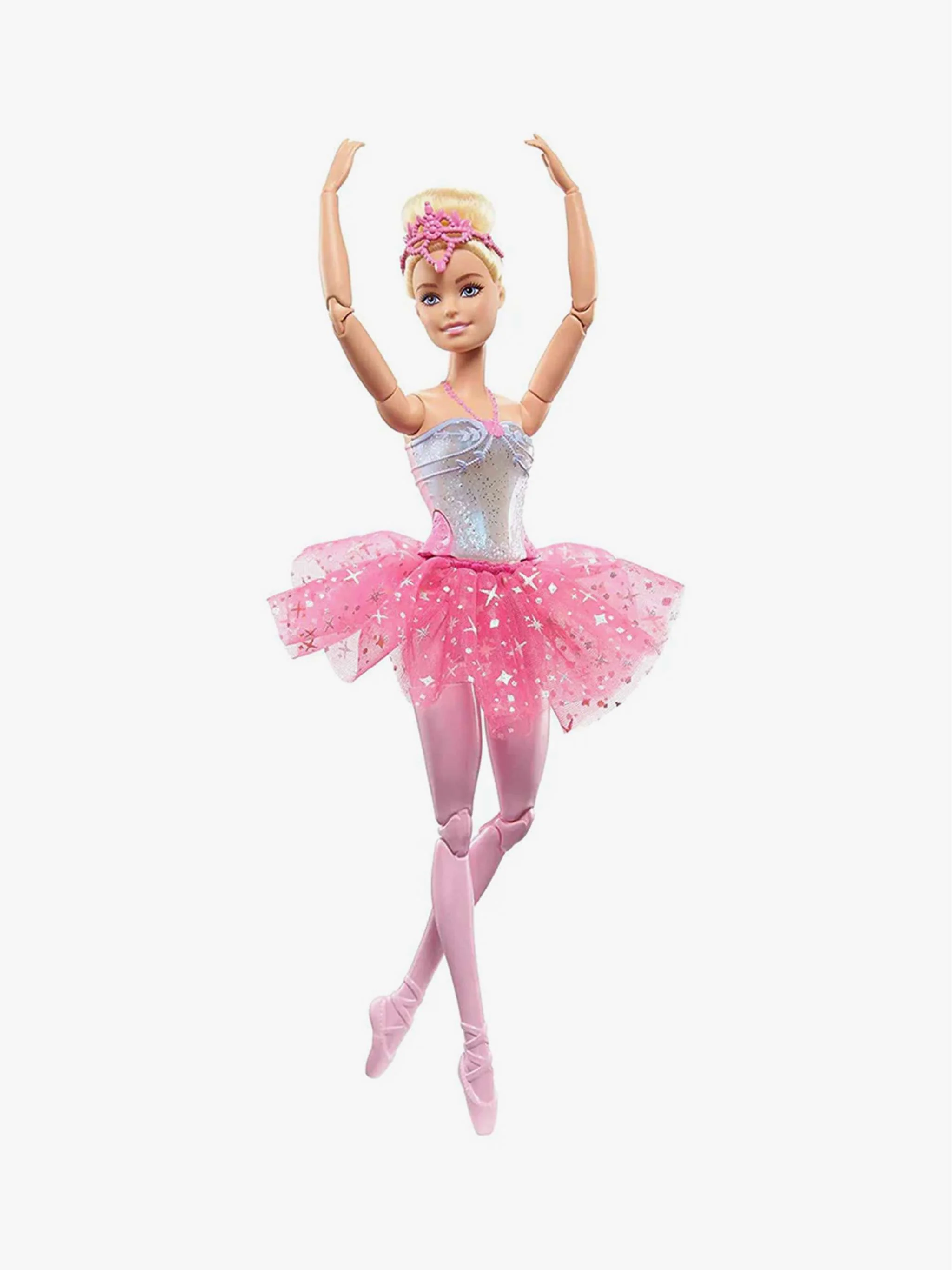 Juguete Barbie Dreamtopia Bailarina tutú rosa, muñeca temática y juego de danza, para Niña