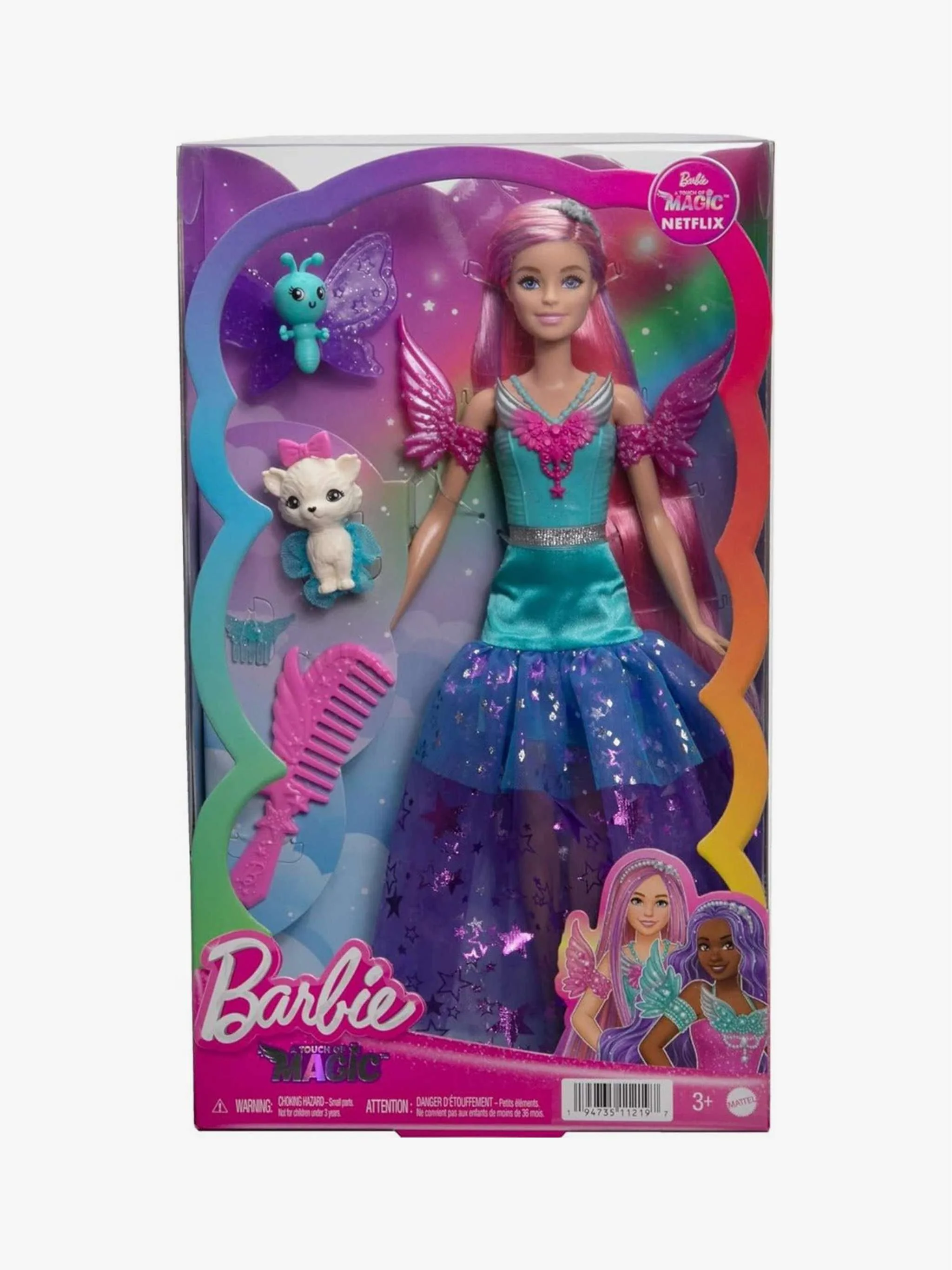 Juguete Barbie Malibu Princesa mágica, muñeca temática y juego imaginativo, para Niña - Image 2
