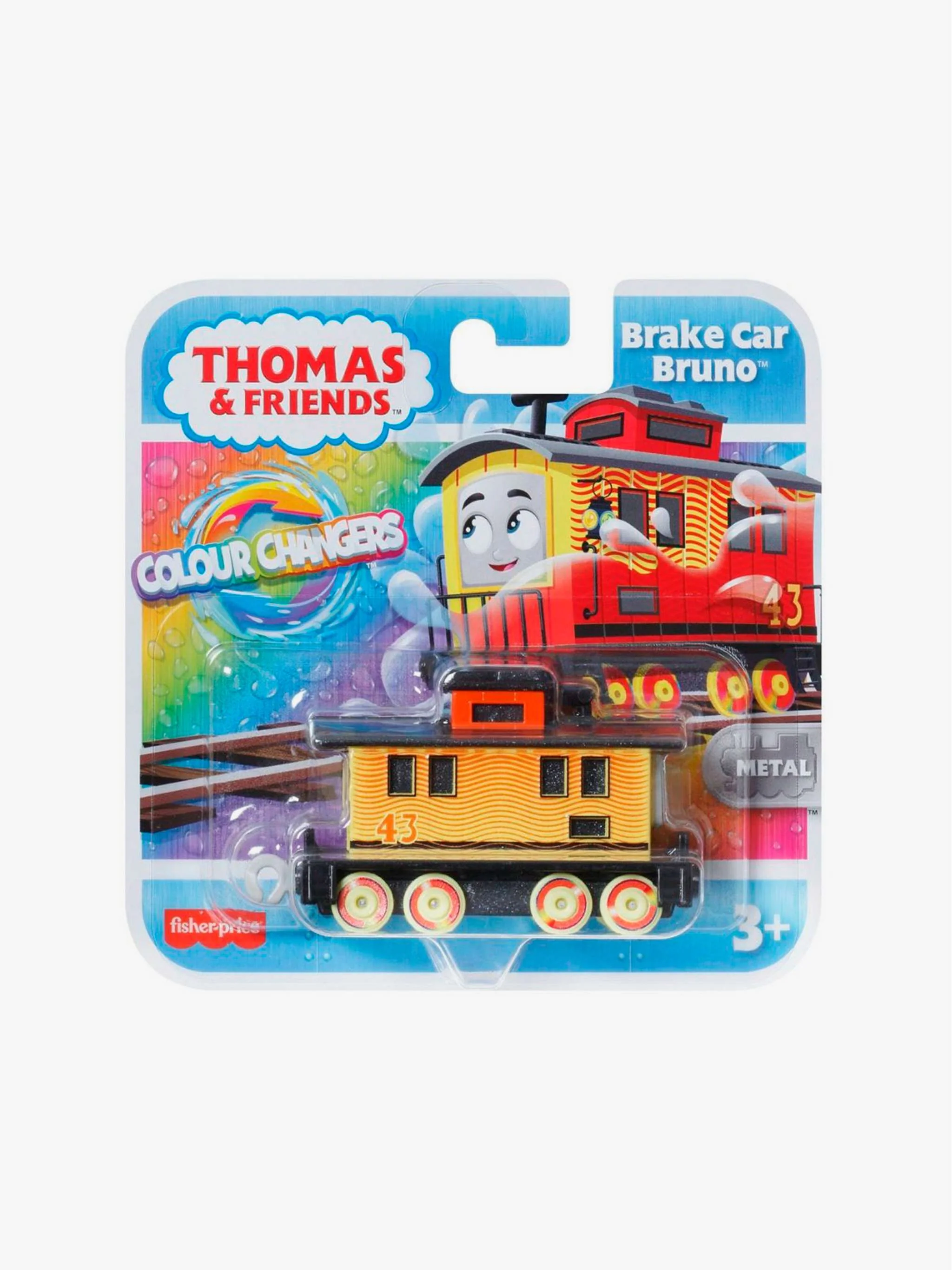 Juguete Cambiador de color Thomas & Friends Brake Car Bruno, vehículo interactivo y juego de cambio de color, para Niños - Image 3