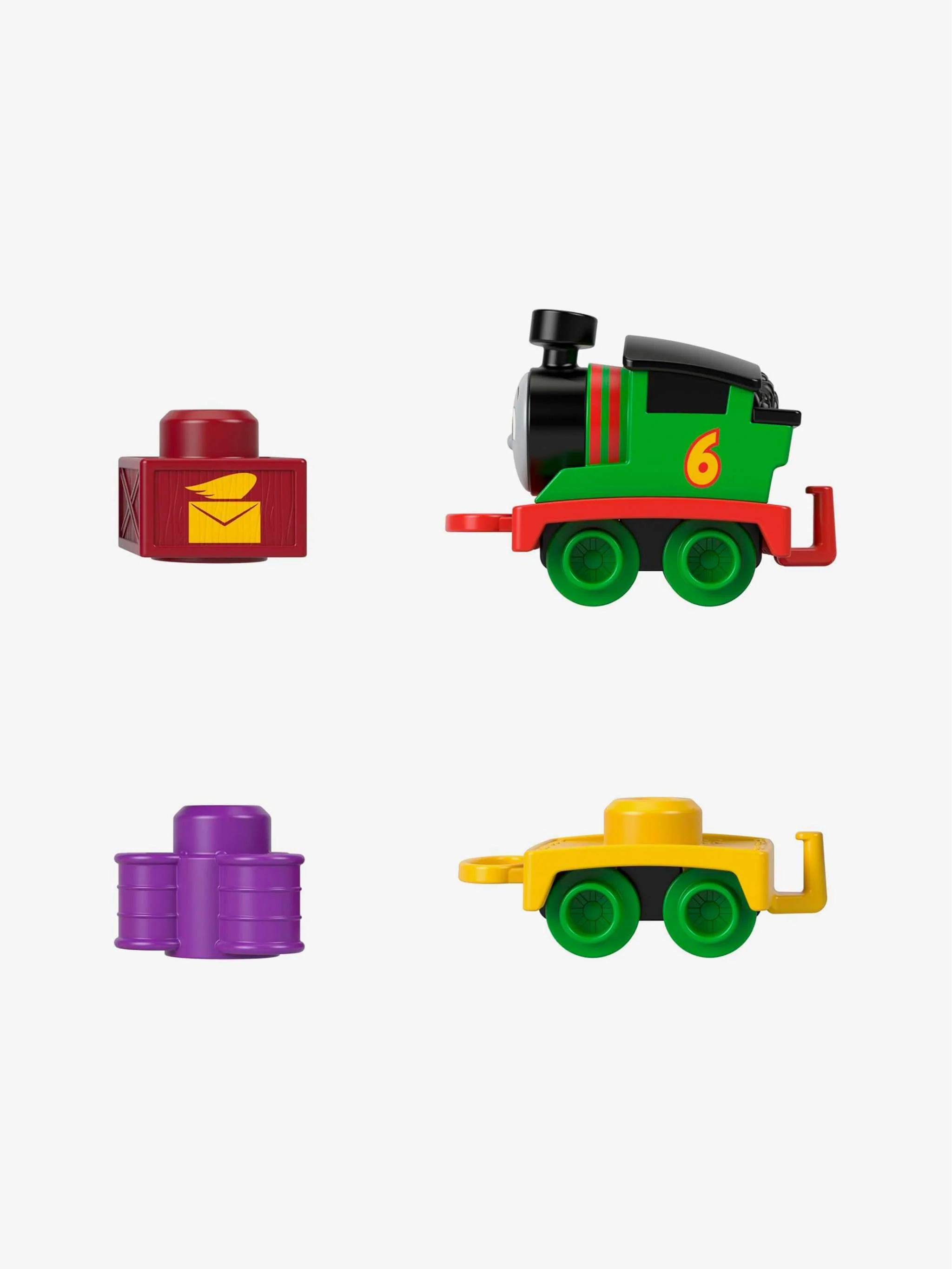 Juguete - Percy mi primer tren, locomotora de aprendizaje y motricidad, Para Bebés - Image 2
