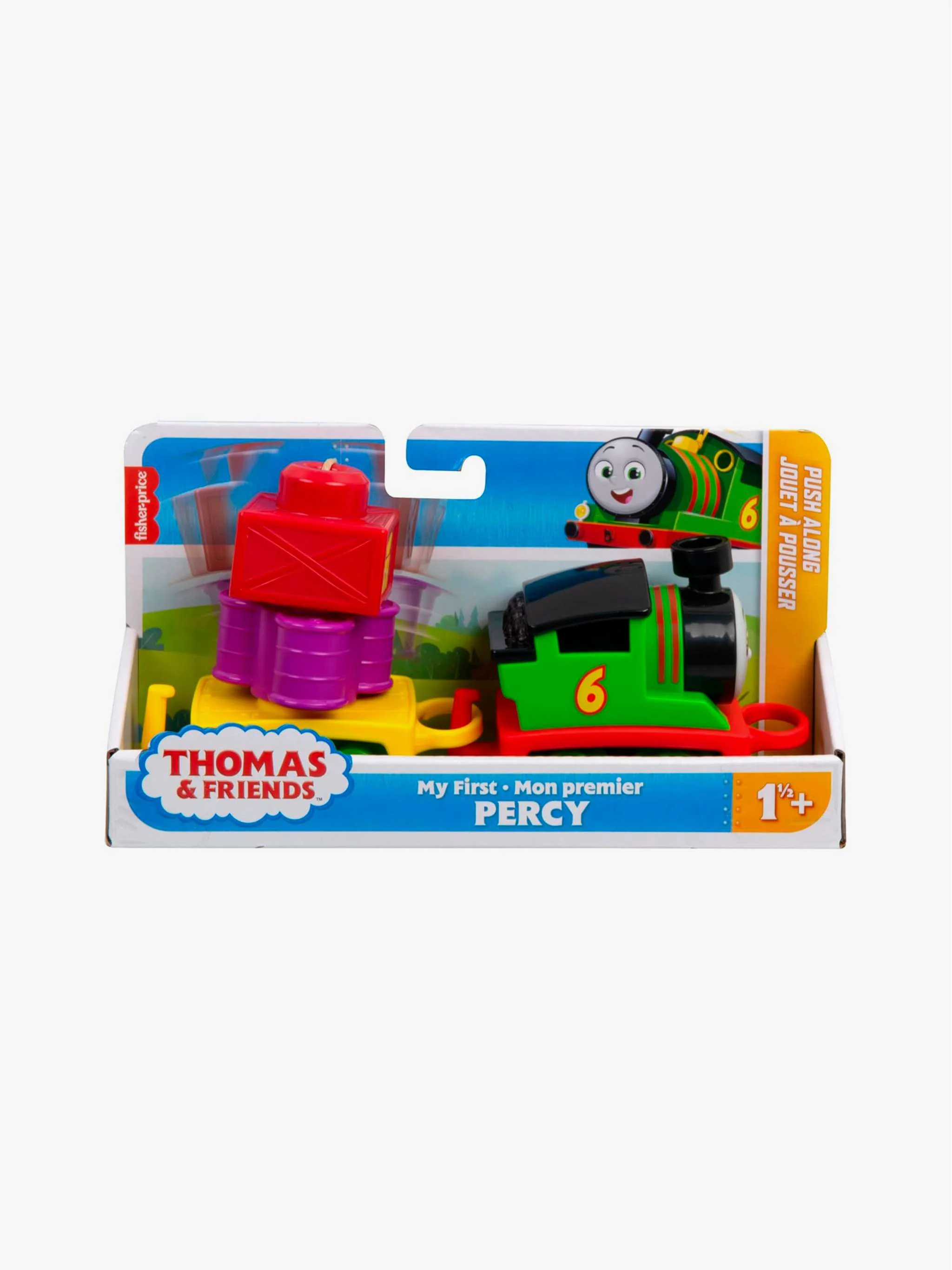 Juguete - Percy mi primer tren, locomotora de aprendizaje y motricidad, Para Bebés - Image 3