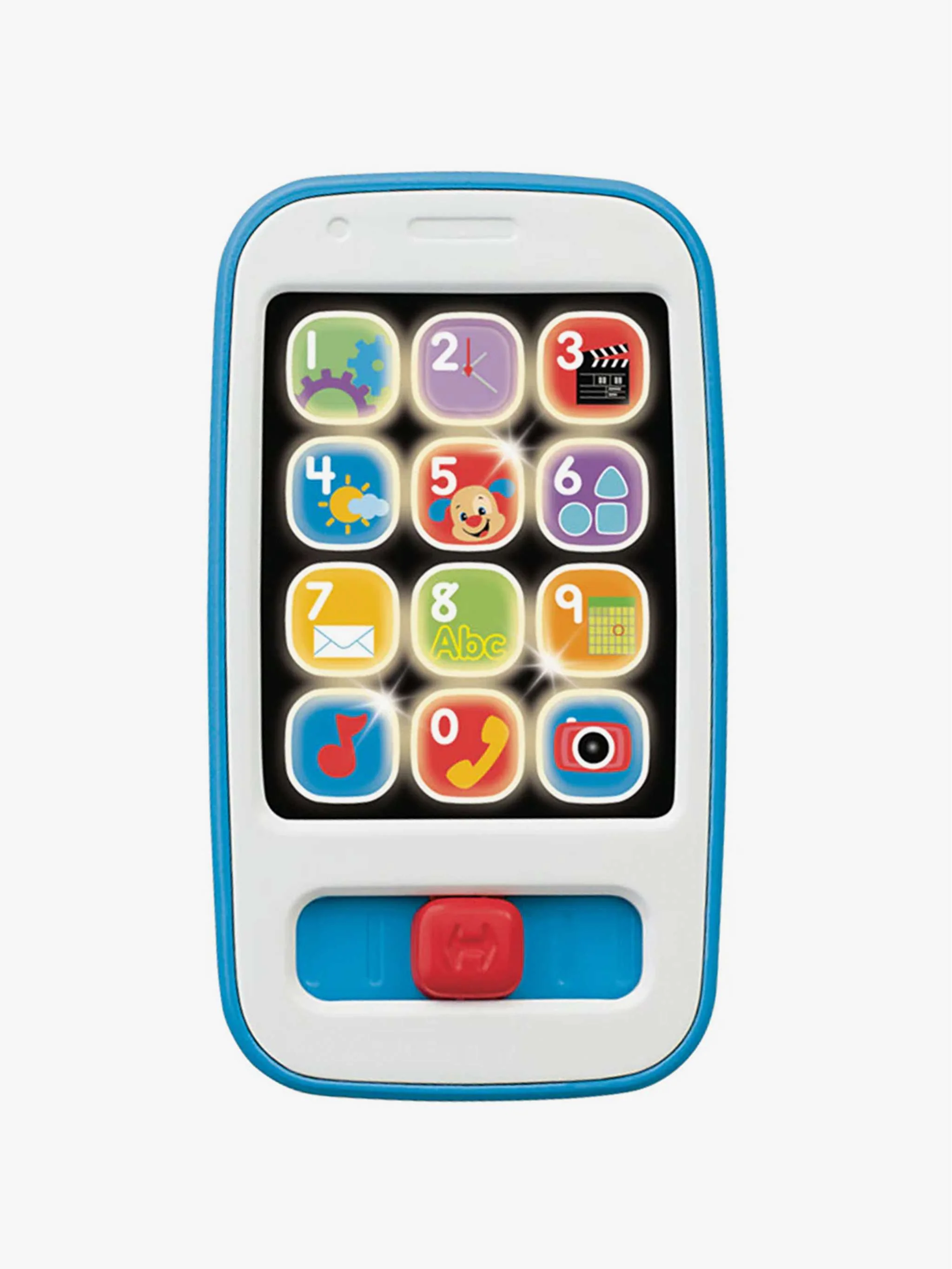 Juguete - Smartphone aprende conmigo azul, juguete interactivo y aprendizaje, Para Bebés