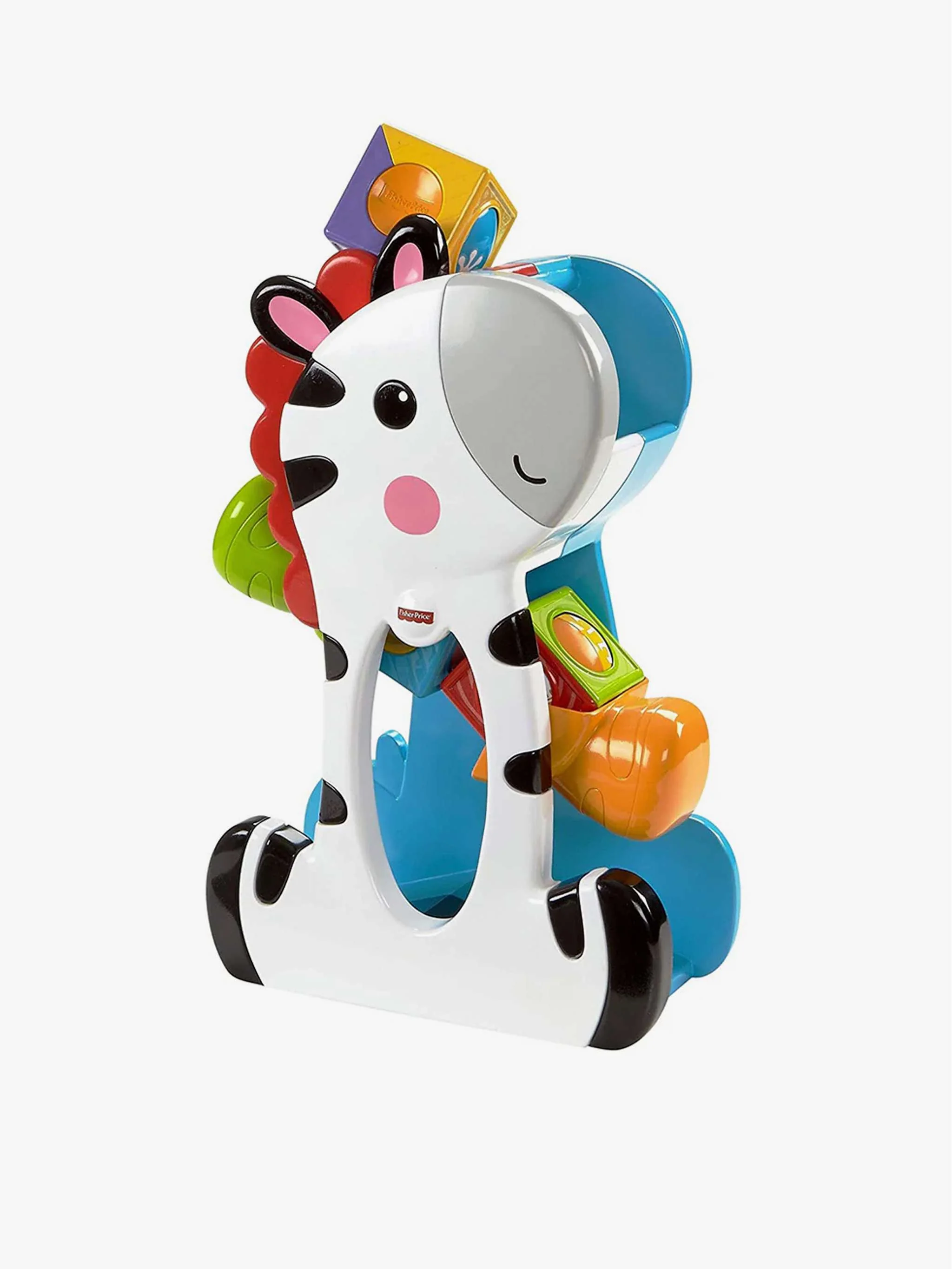 Juguete - juguete Para Bebés cebra bloques de actividades, juguete sensorial y motricidad, Para Bebés