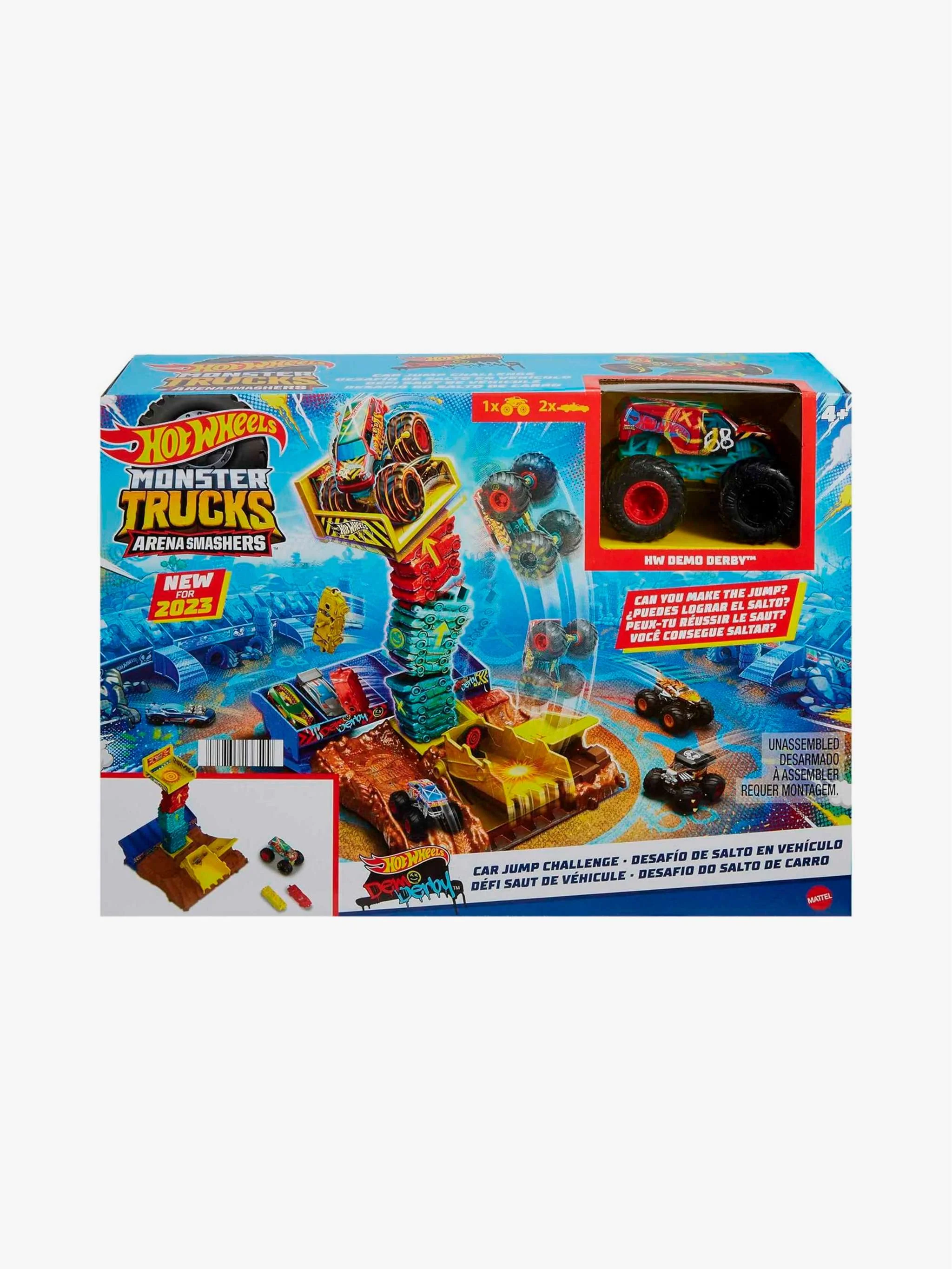 Juguete Hot Wheels Arena de demolición - Desafio de salto, arena de choque y espectáculo, para Niños - Image 3