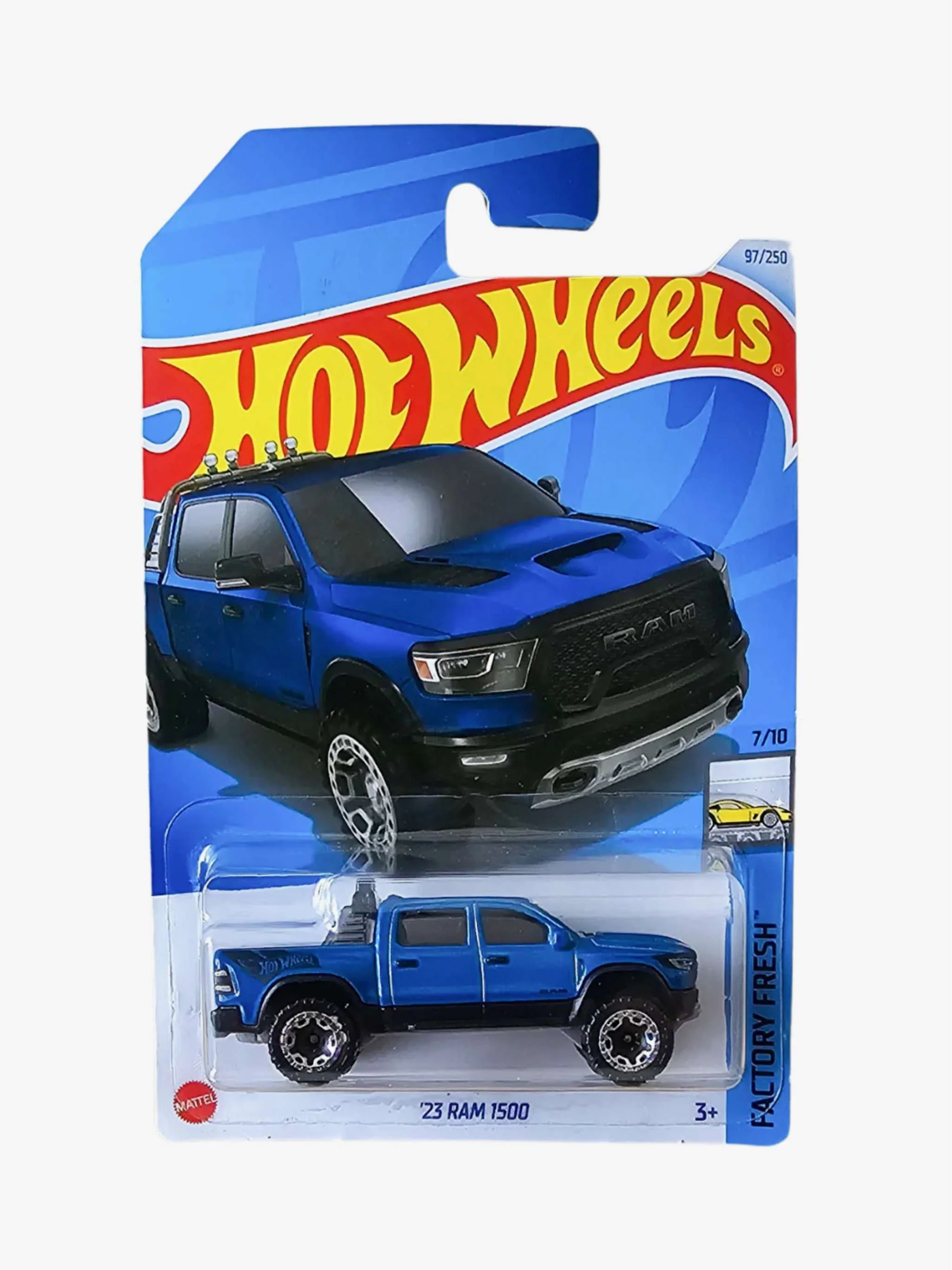 Juguete Hot Wheels camioneta - 23 Ram 1500, camioneta de colección y juego de circuito, para Niños - Image 2