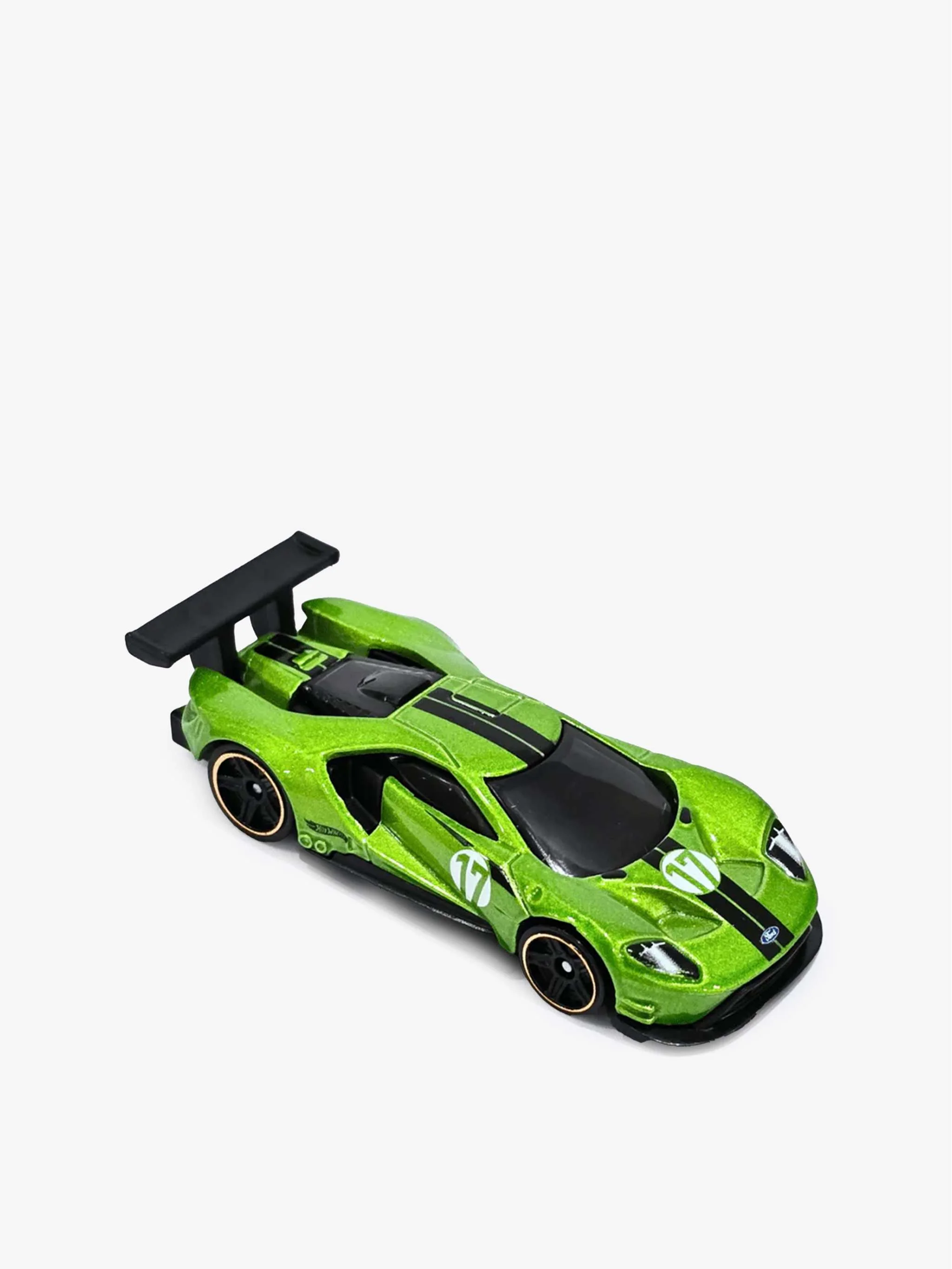 Juguete Hot Wheels carritos - 2016 Ford Gt Race, coche de pista y competición, para Niños