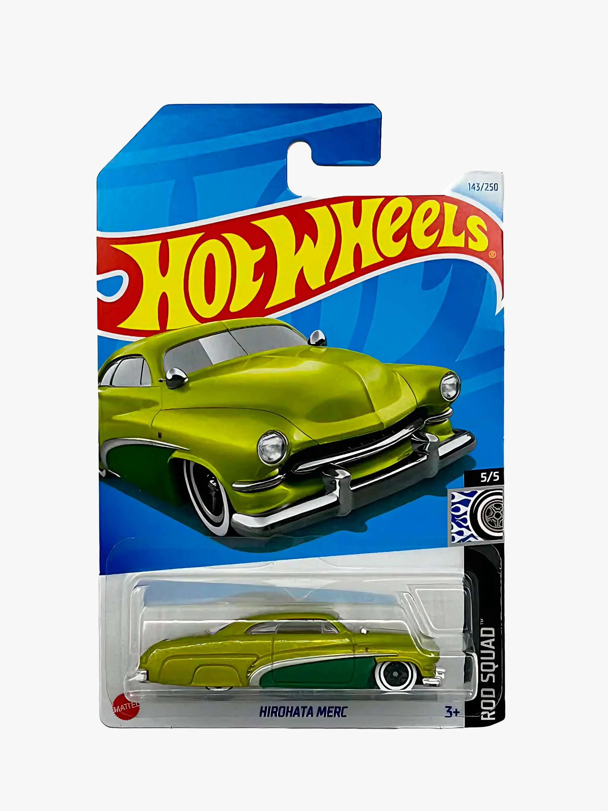 Juguete Hot Wheels carritos - Hirohata Merc, coche clásico y colección, para Niños - Image 2