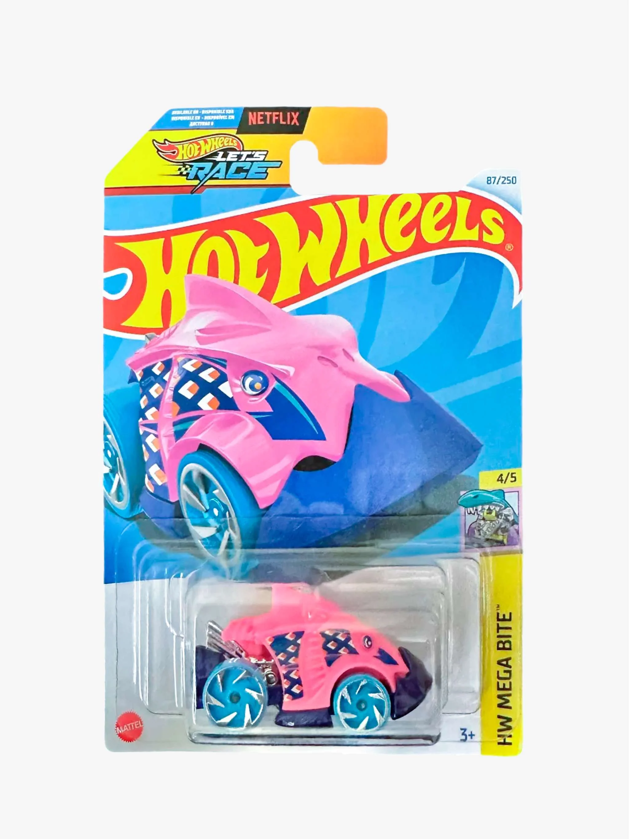 Juguete Hot Wheels carritos - Piranha Terror, coche temático y juego de acción, para Niños - Image 2