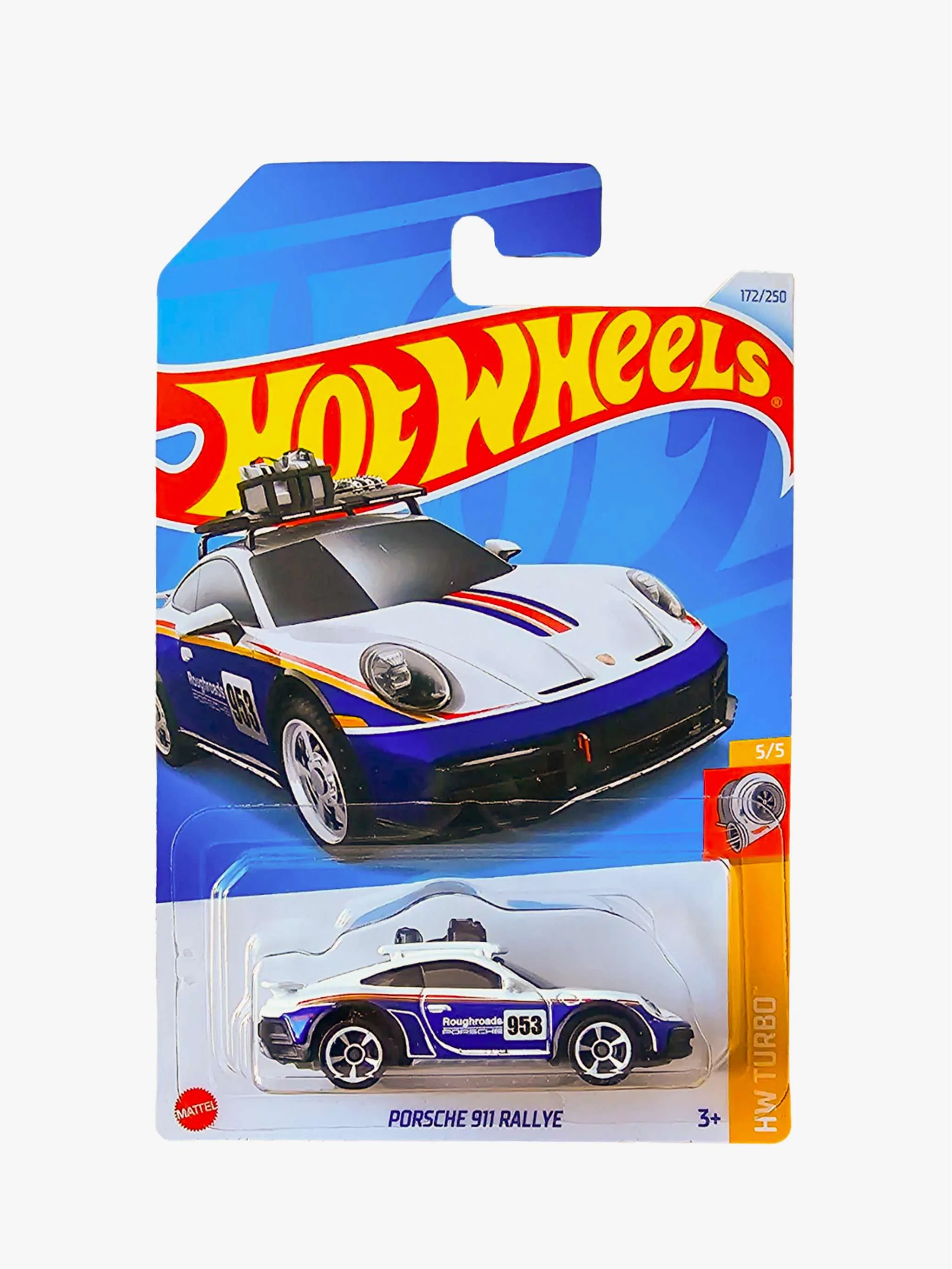 Juguete Hot Wheels carritos - Porsche 911 Rallye, coche de colección y carreras, para Niños - Image 2