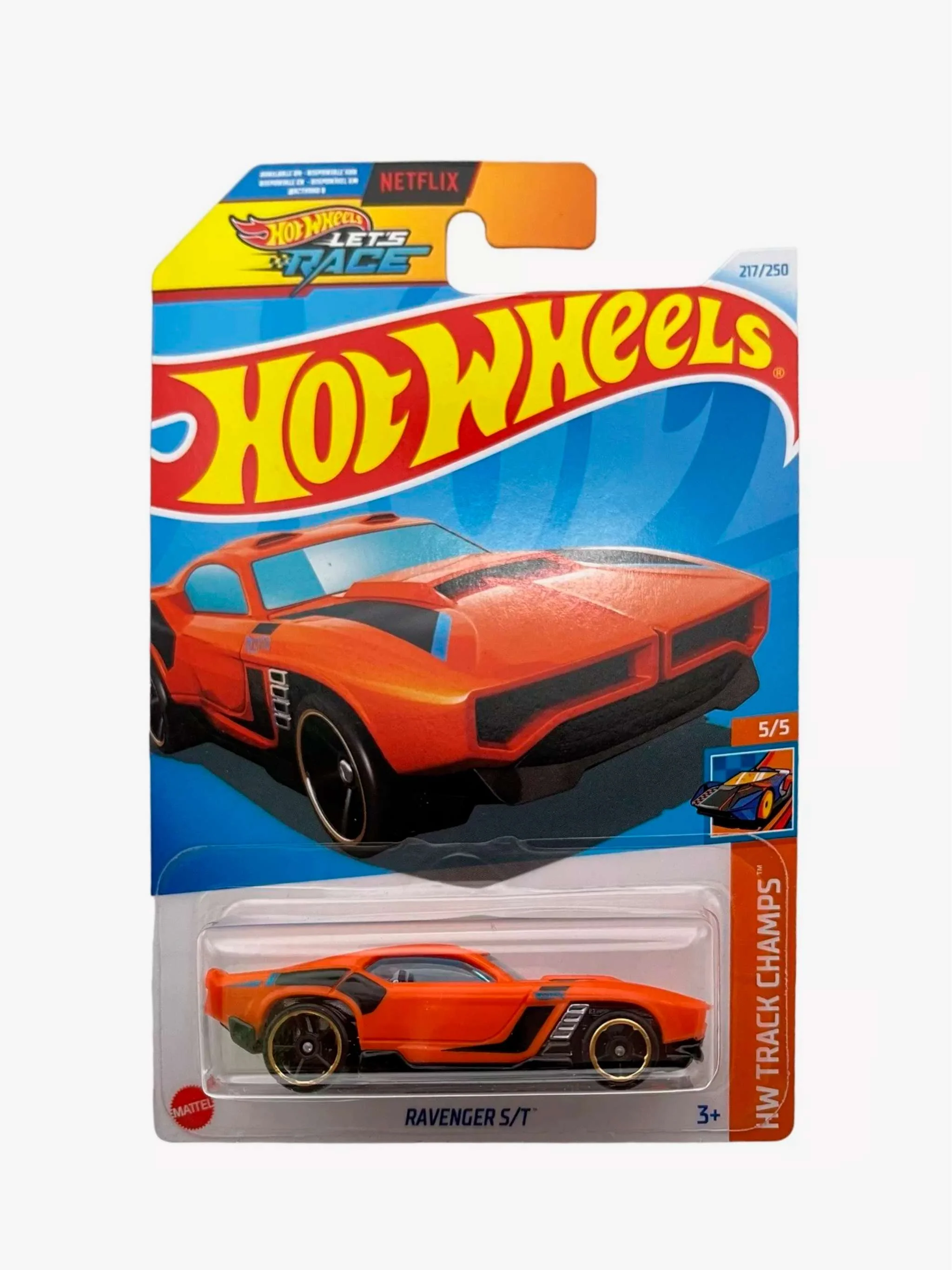 Juguete Hot Wheels carritos - Ravenger S/T, coche de colección y circuito, para Niños - Image 2