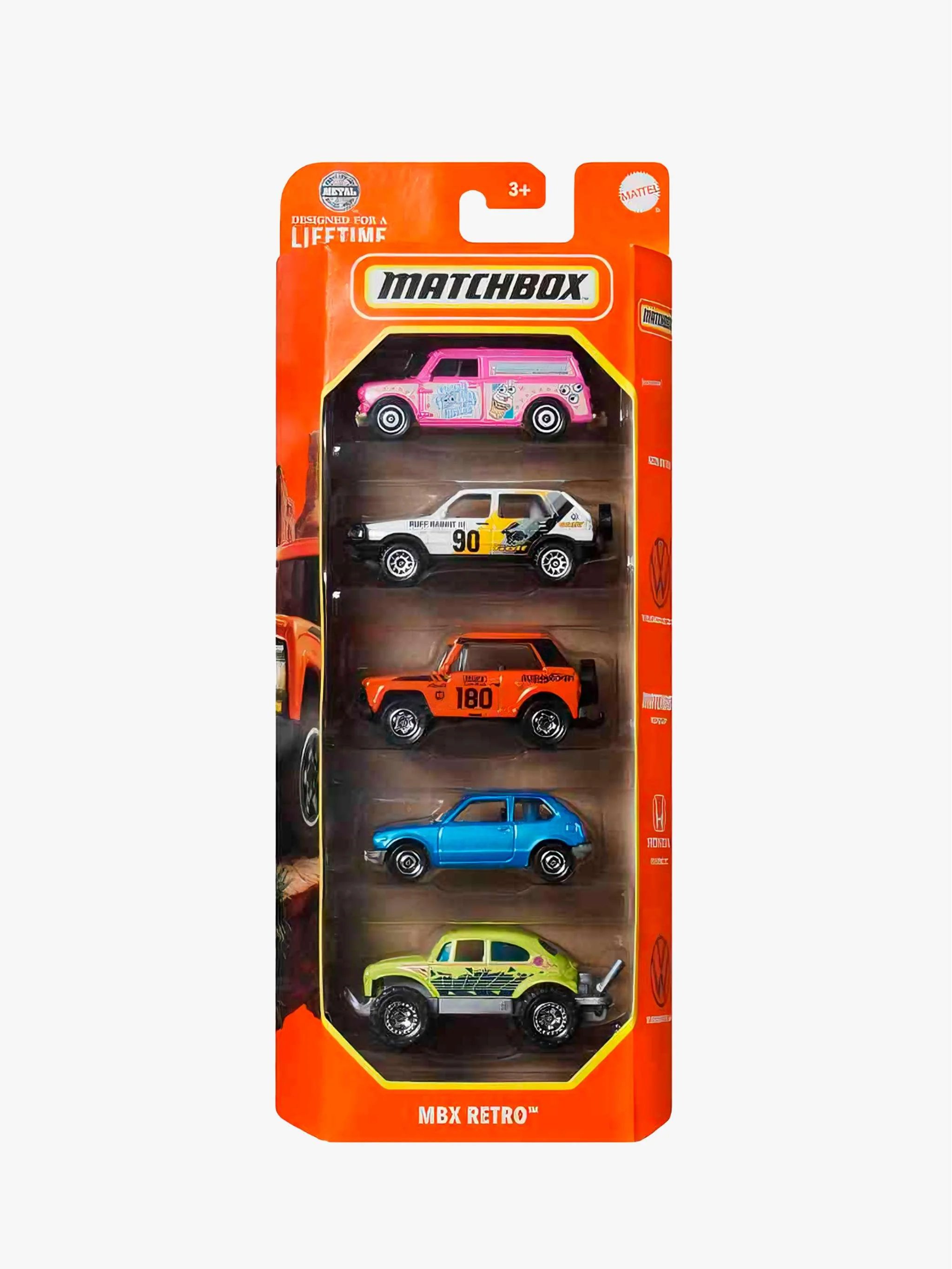 Juguete Hot Wheels Pack de 5 carritos, pack de vehículos y juego de colección, para Niños - Image 2