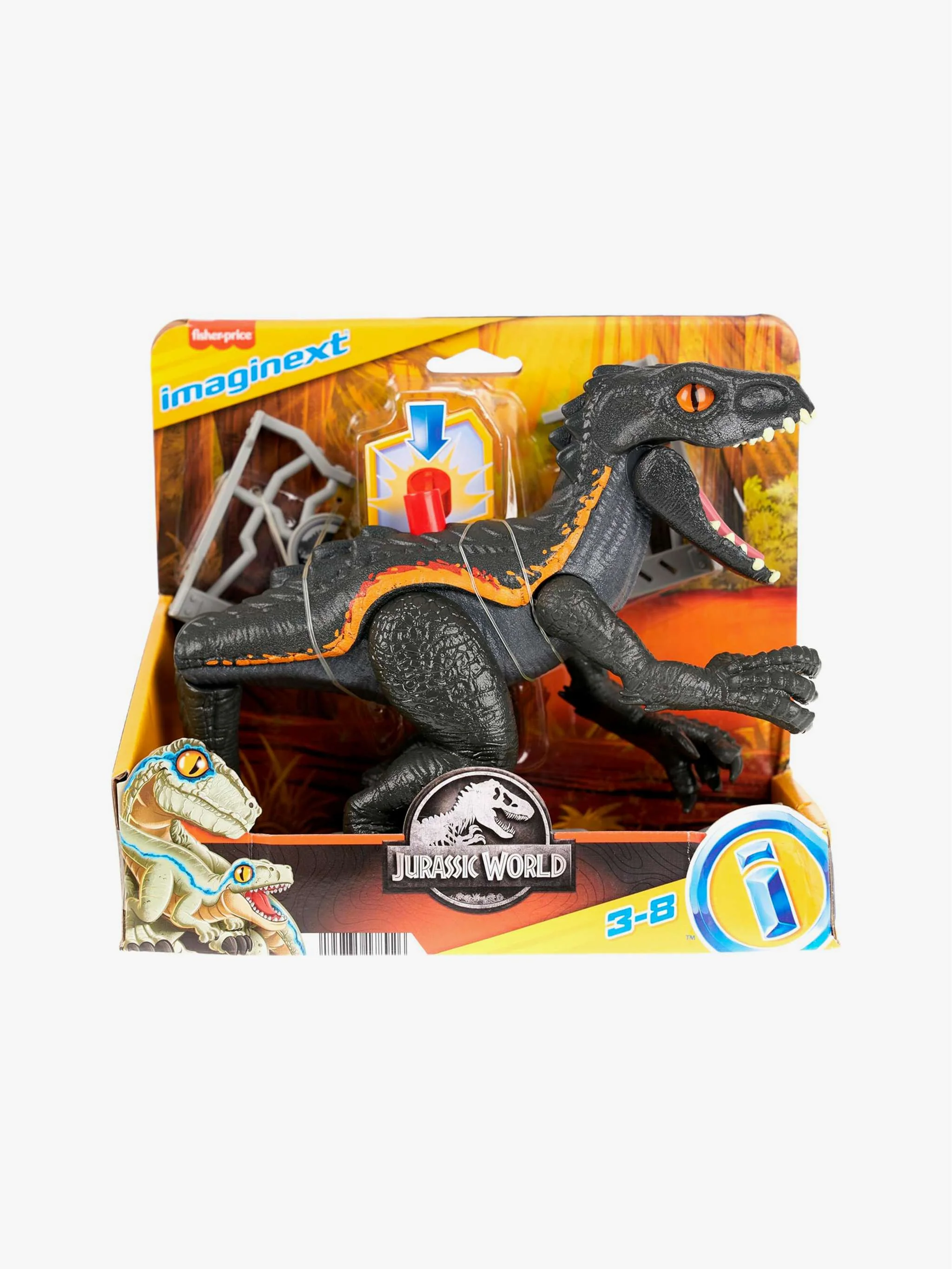 Juguete Jurassic World - Imaginex Indoraptor, figura de acción y juego imaginativo, para Niños - Image 3