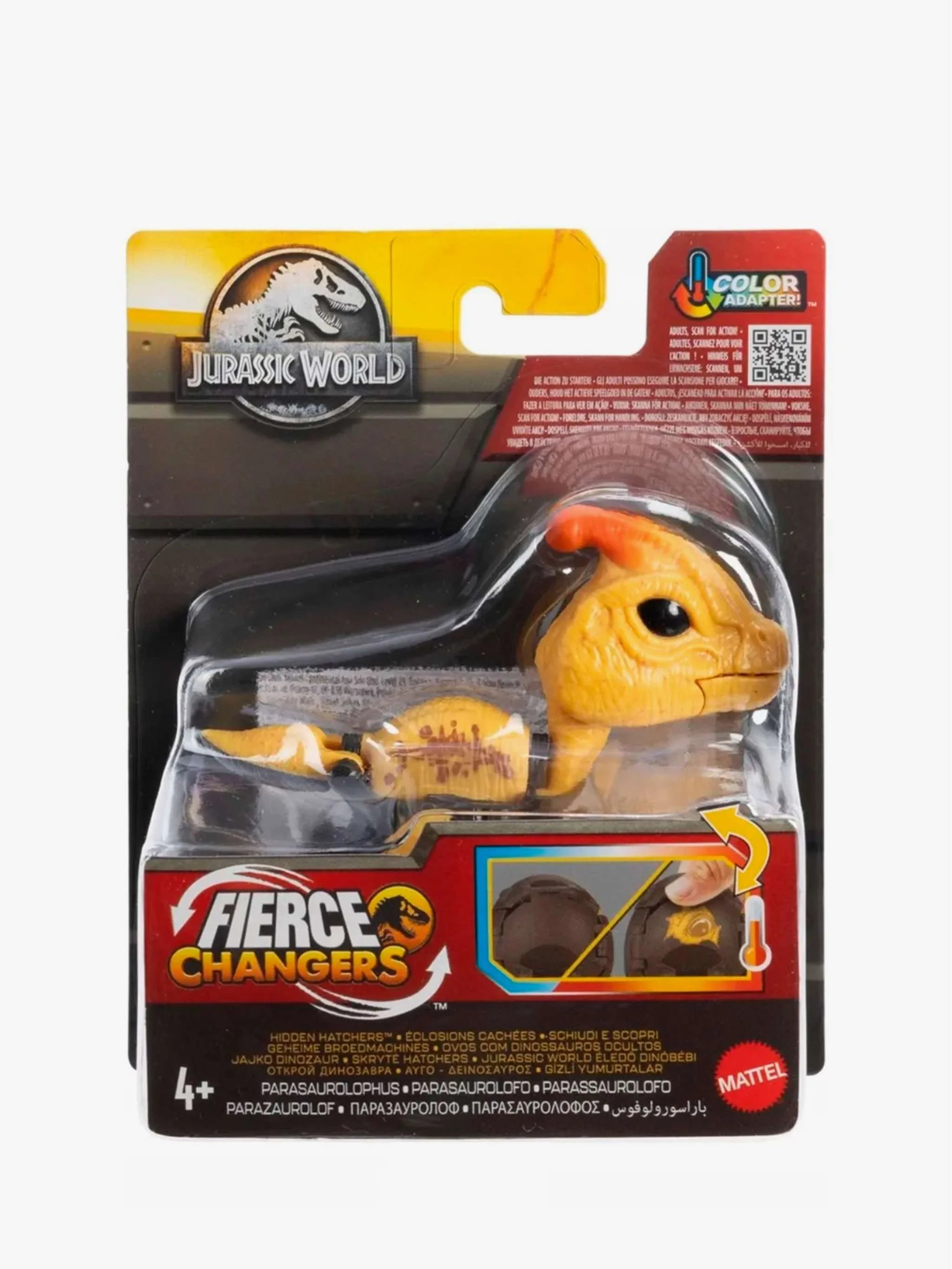 Juguete Jurassic World - Incubadoras ocultas - Parasaurolofo, figura temática y juego de aventura, para Niños - Image 3