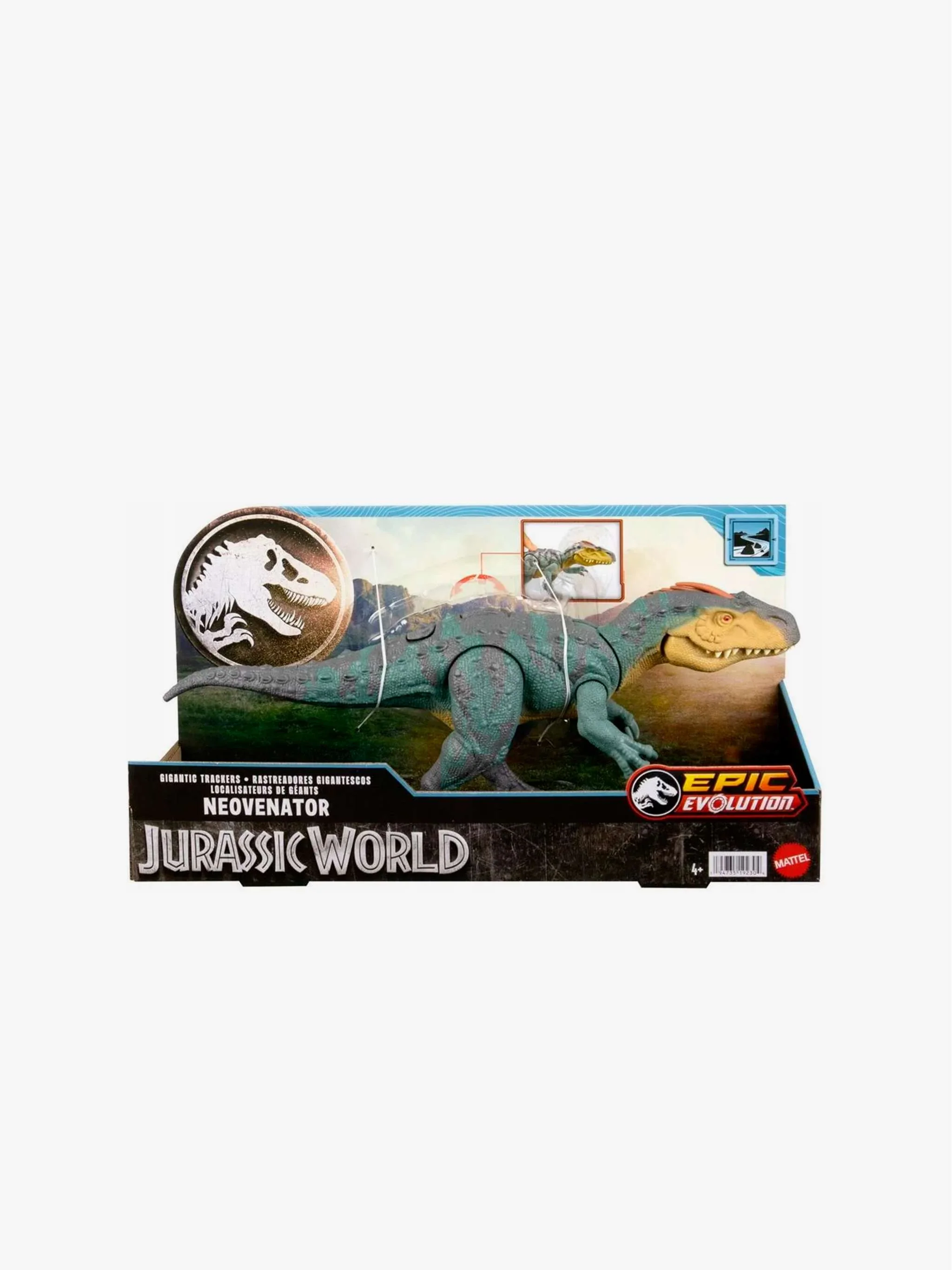 Juguete Jurassic World Rastreador Neovenator, figura articulada, para Niños - Image 2