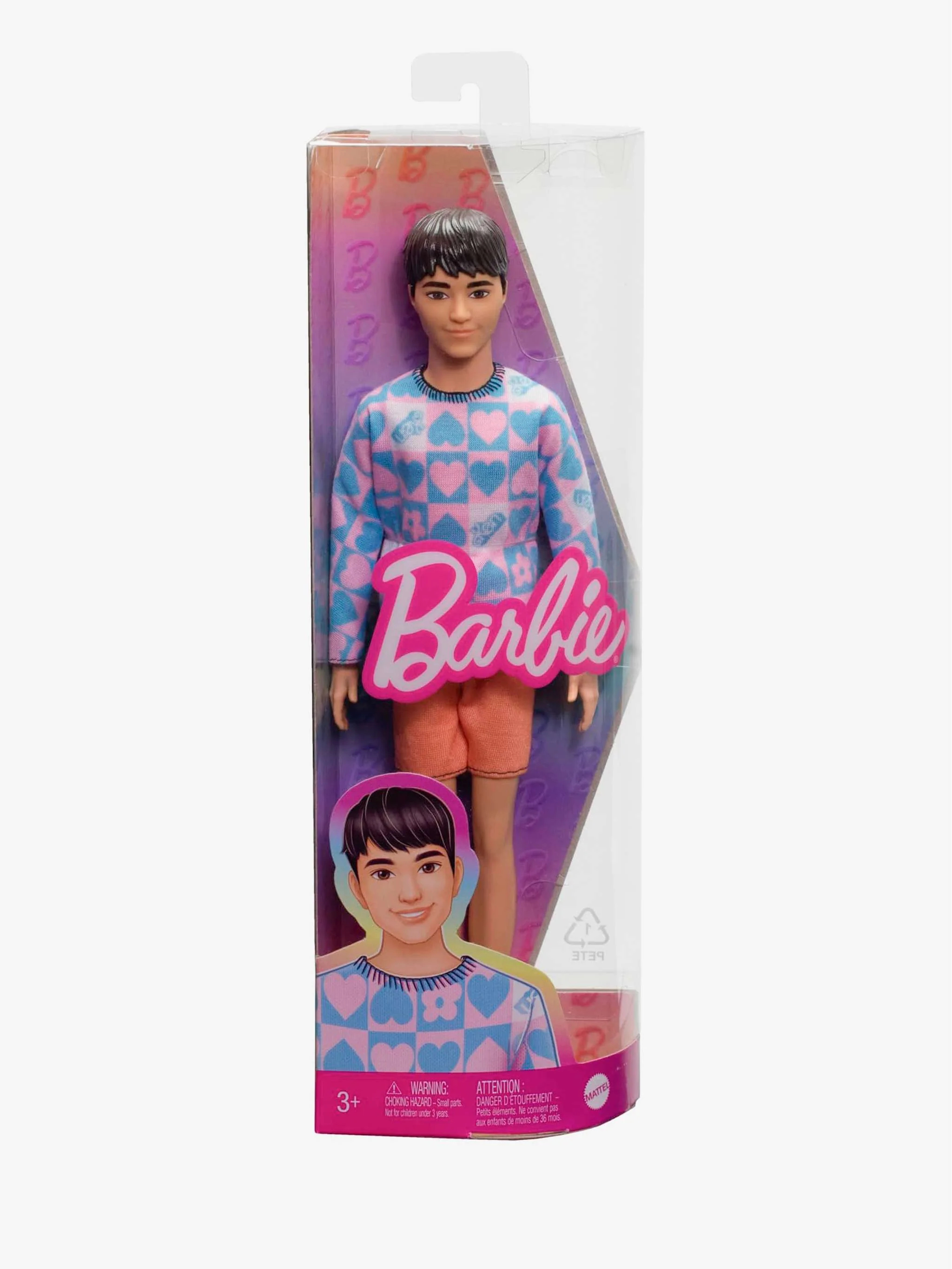 Juguete Ken Fashionista - Acompañante de Barbie, figura complementaria y juego de moda, Para Niño - Image 2