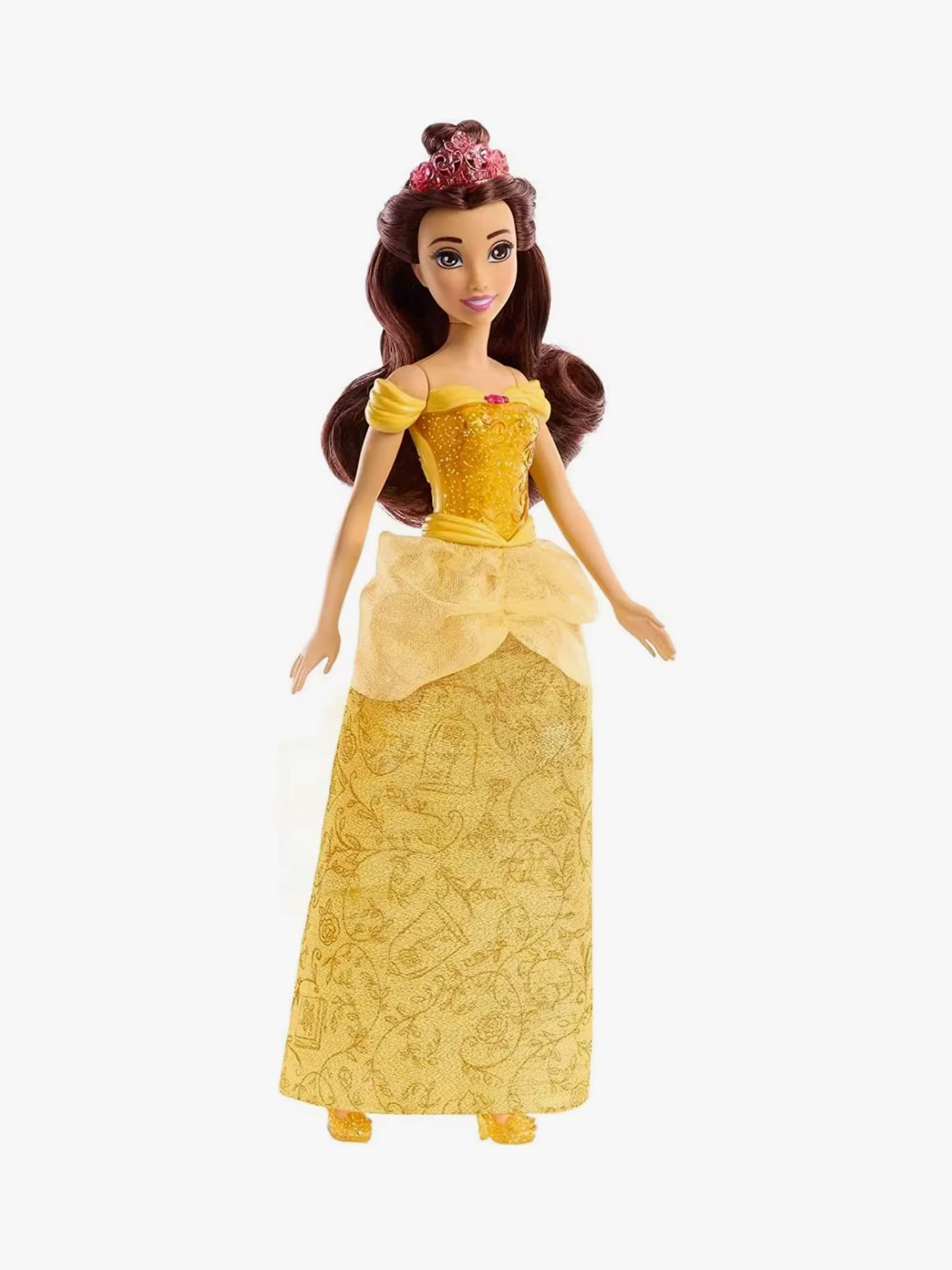 Juguete Muñeca Disney princesas - Bella, muñeca de colección y juego simbólico, para Niña
