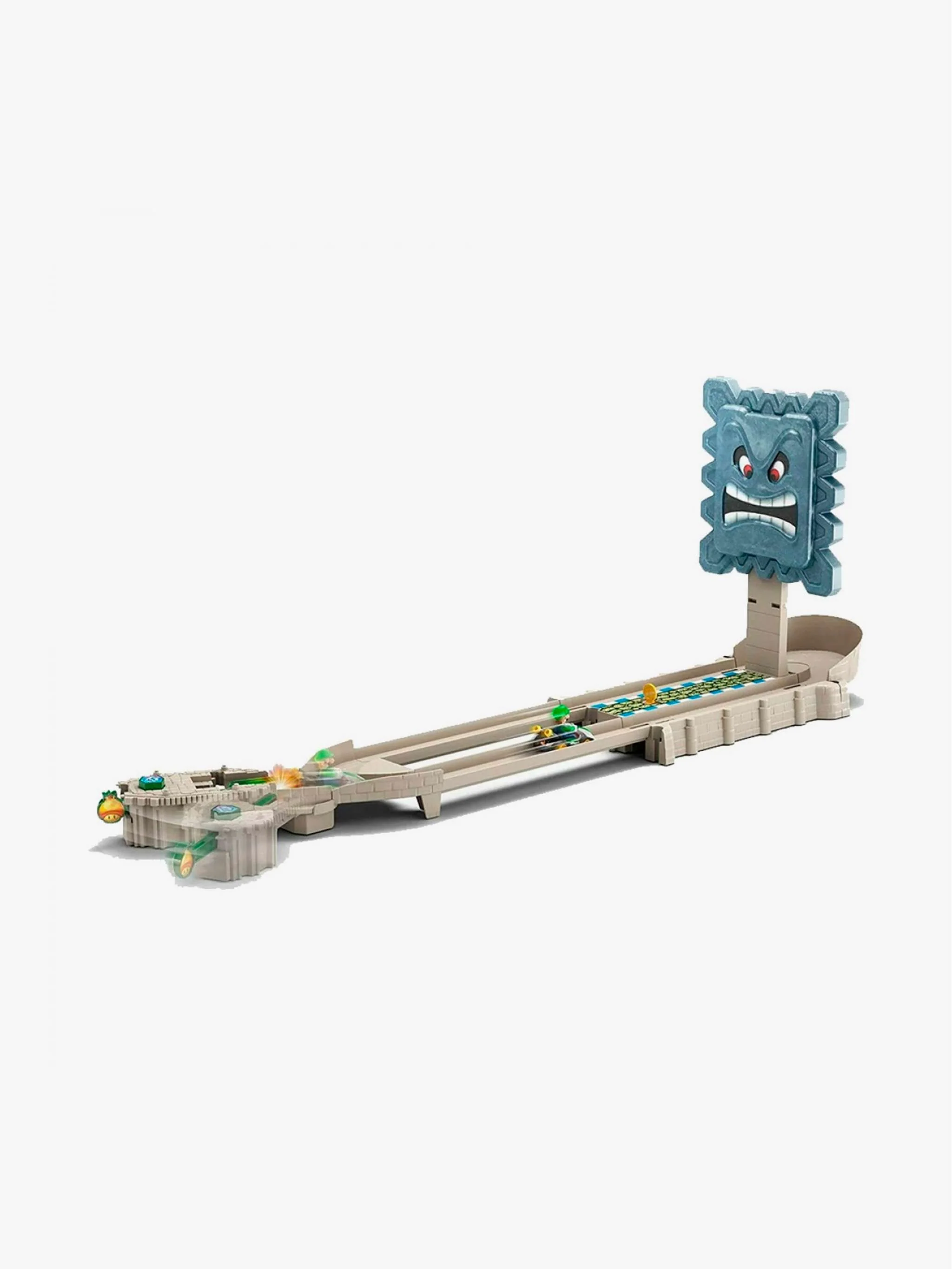 Juguete Pista Thwomp con Luigi, circuito temático y juego de aventura, para Niños