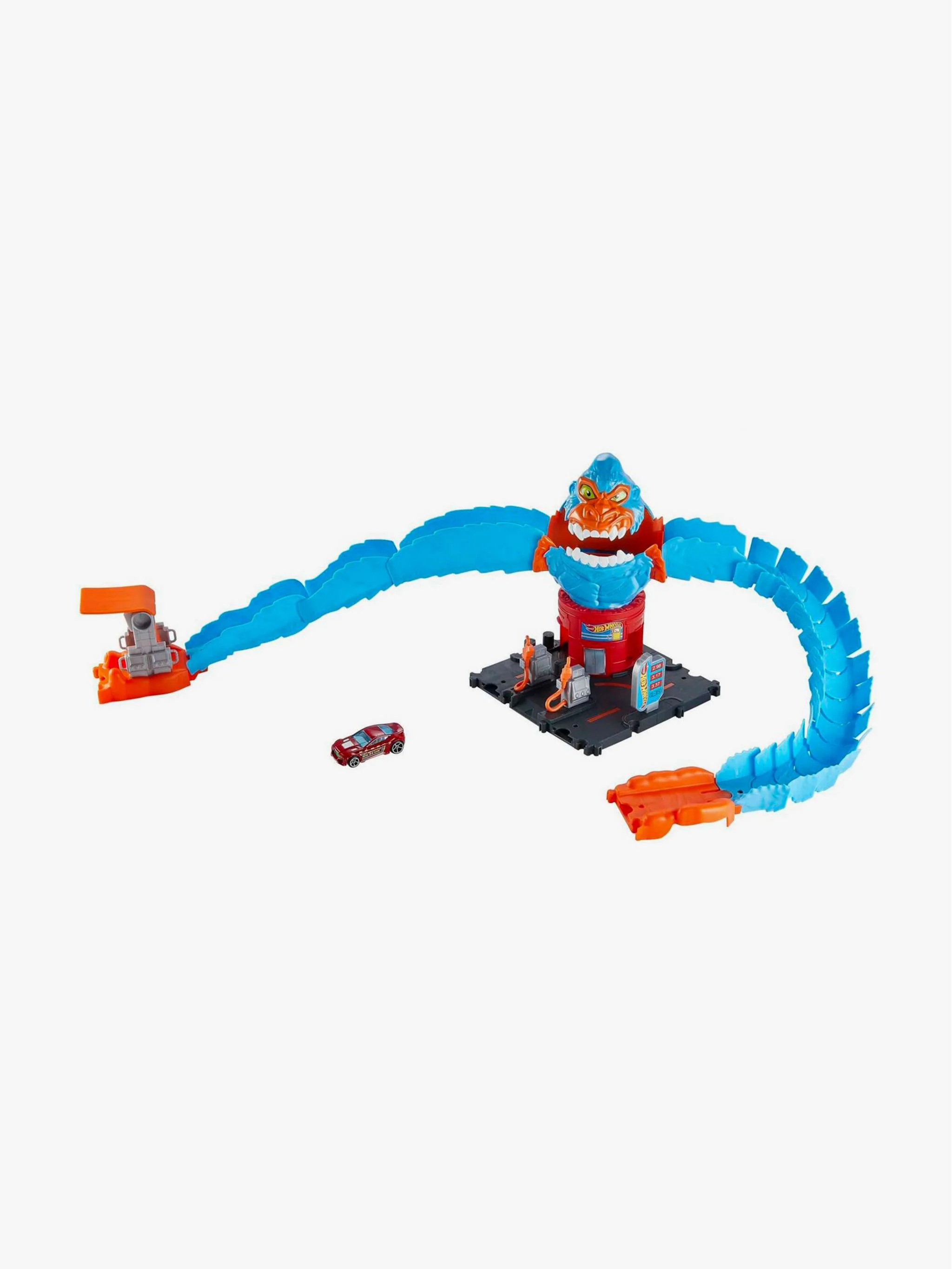 Juguete Pista Hot Wheels Nemesis Gorila, circuito temático y desafío, para Niños