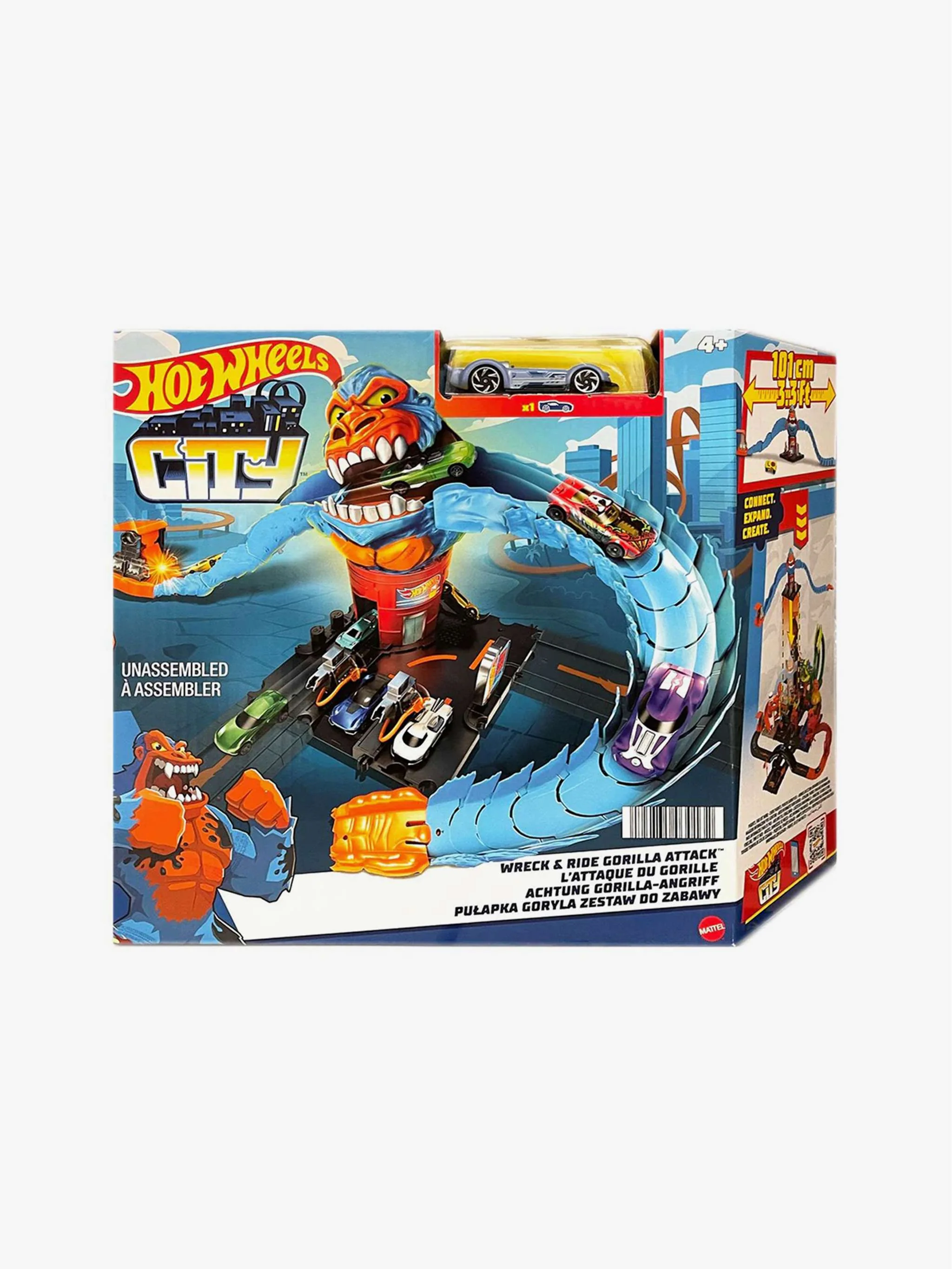Juguete Pista Hot Wheels Nemesis Gorila, circuito temático y desafío, para Niños - Image 2