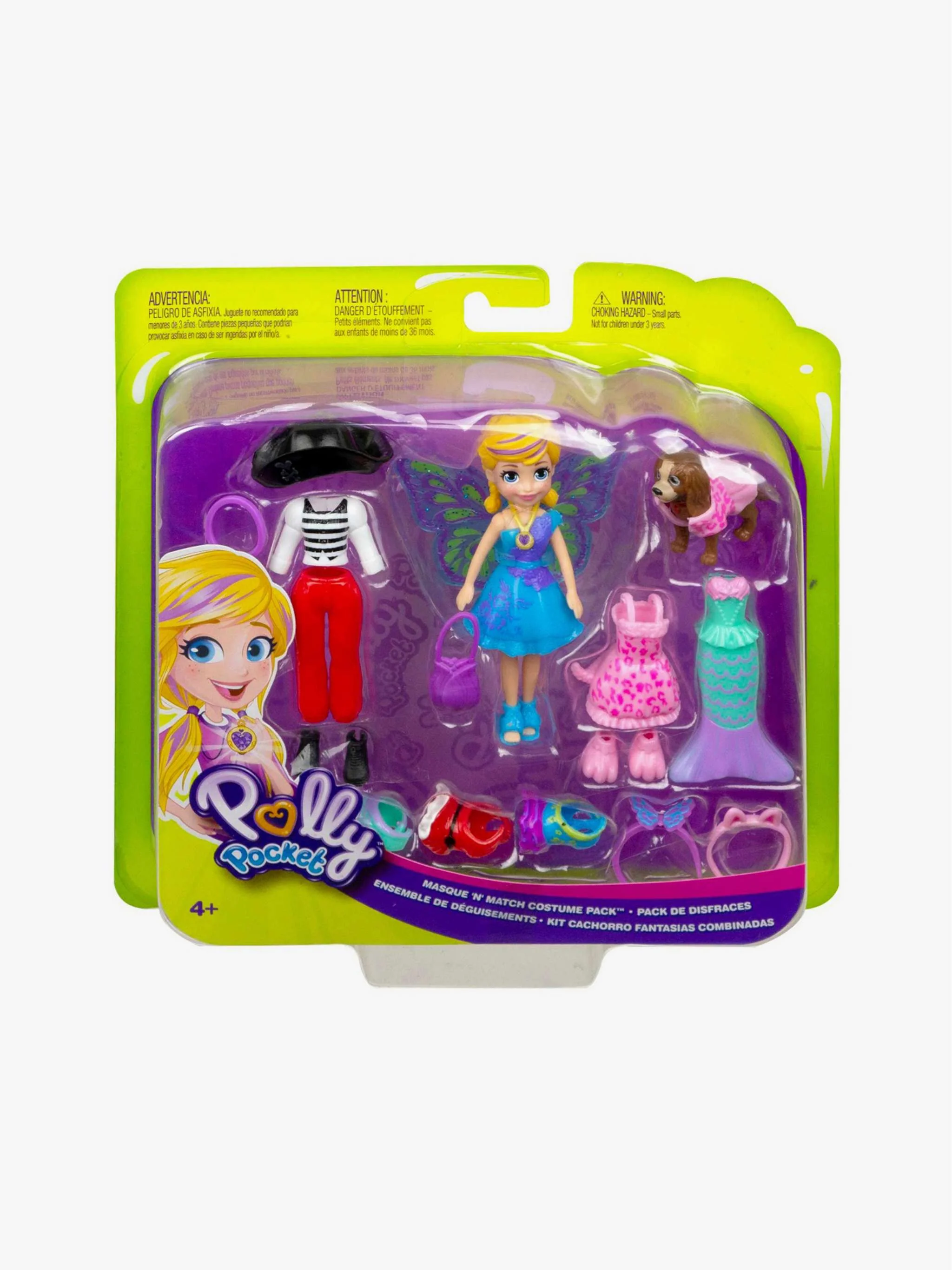 Juguete Polly Pocket Disfraces, accesorios y juego de rol, para Niña - Image 3