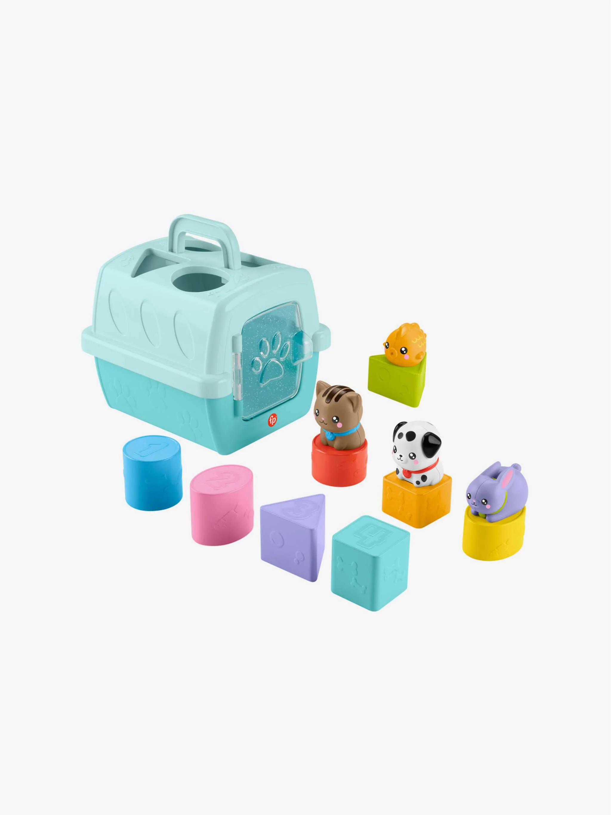 Juguete Portamascotas Fisher Price, accesorio para transporte de mascotas y juego, Para Bebés