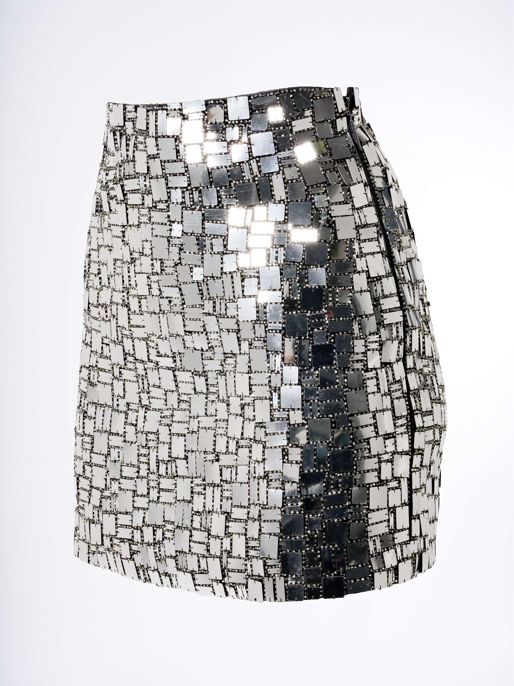 Falda Silver, color plateado, para Damas - Image 3