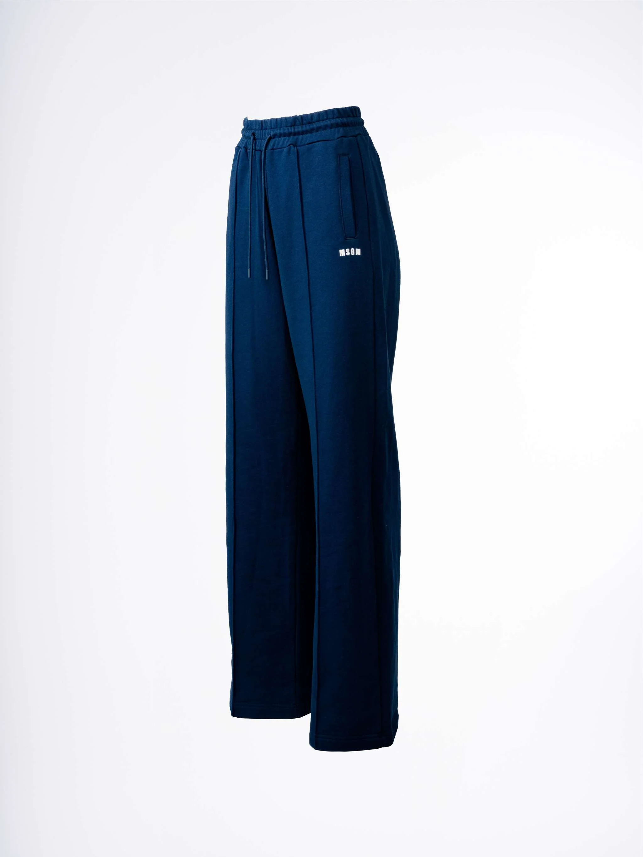 Pantalón bota ancha, color azul oscuro, para Damas - Image 3