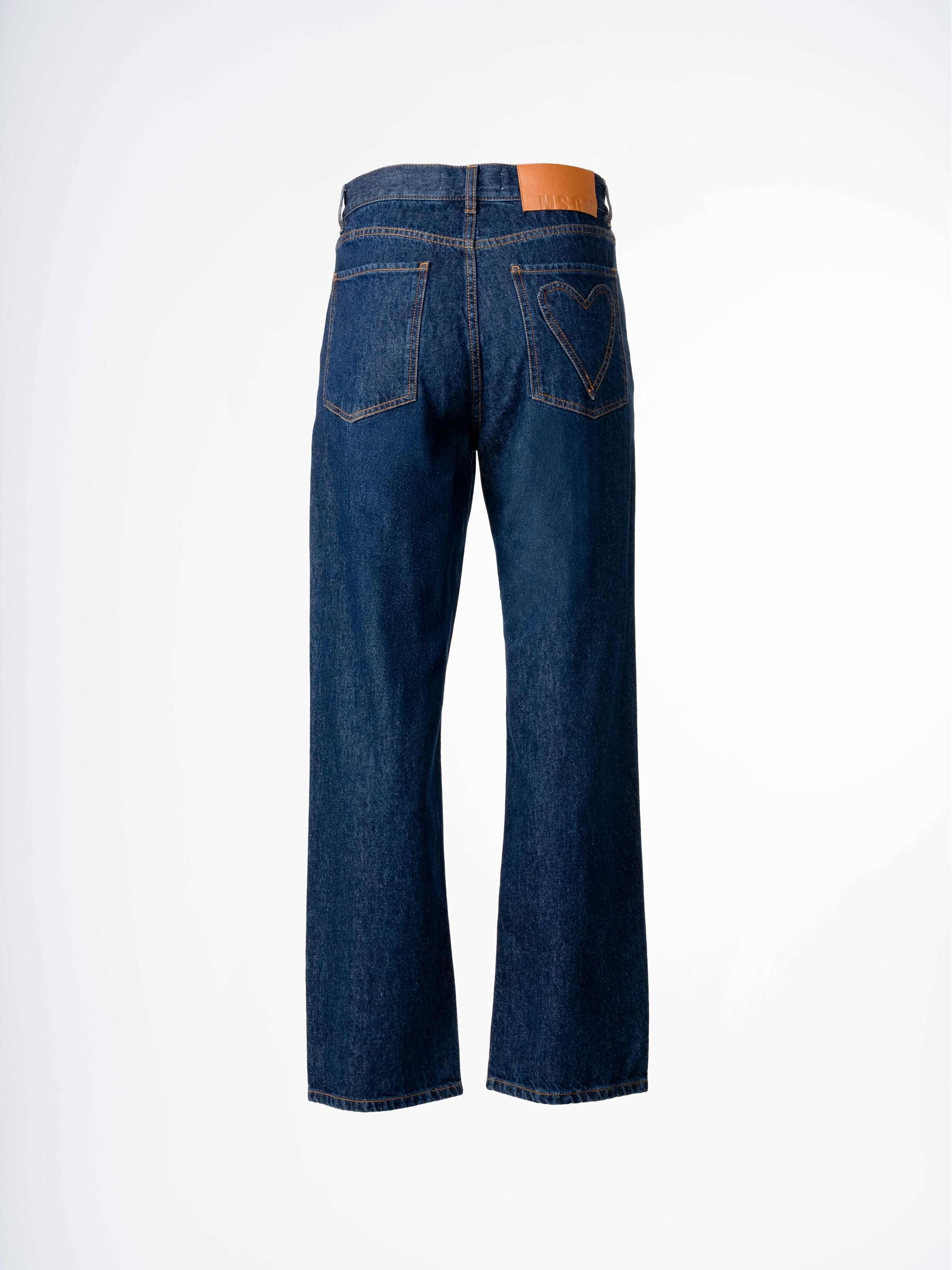 Pantalón bota ancha, color azul, para Damas - Image 2