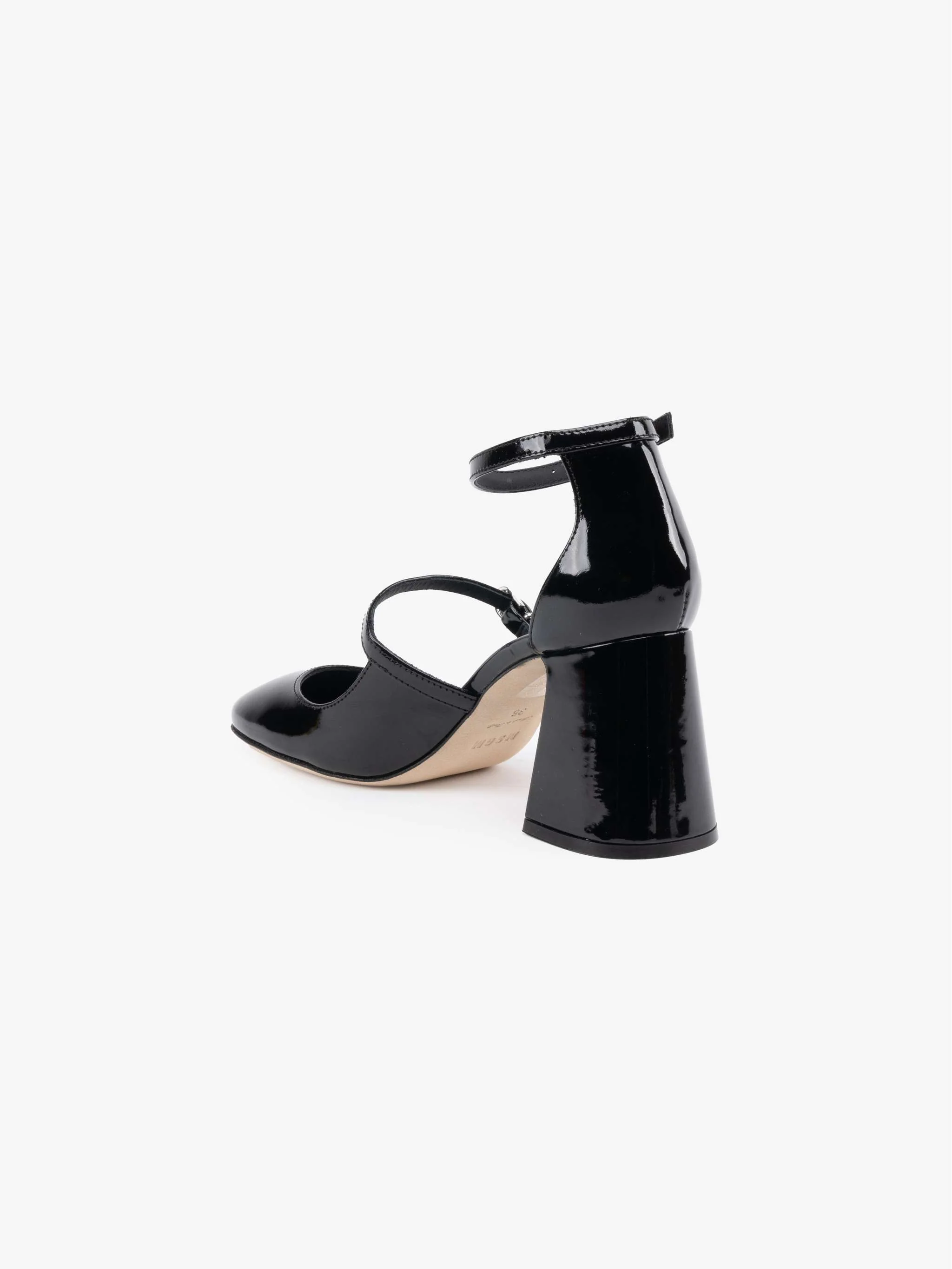 Tacones Glitter, color negro, para Damas - Image 3