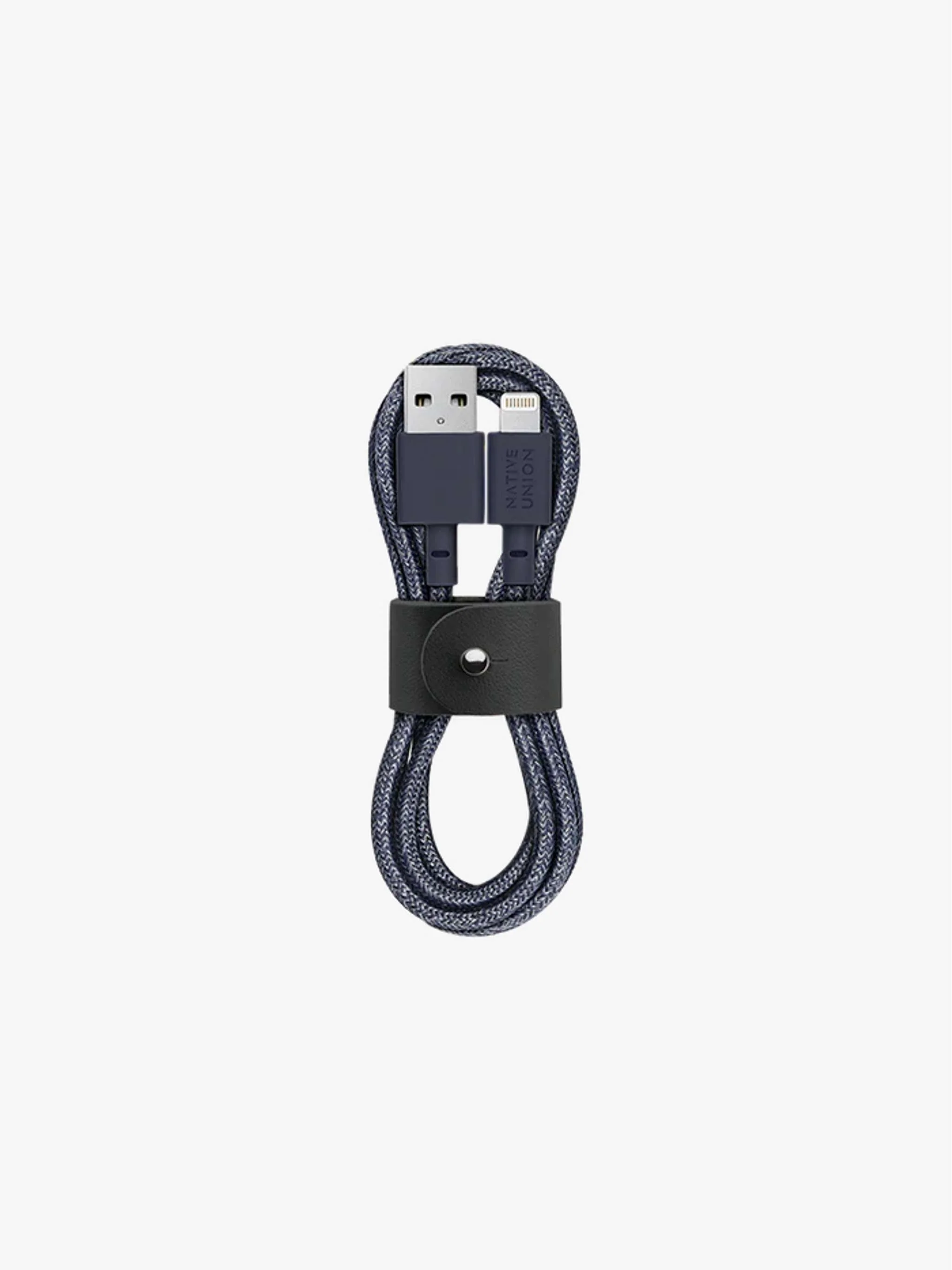 Cable cargador Native Union 1.2M USB a Lightning, carga rápida, trenzado reforzado