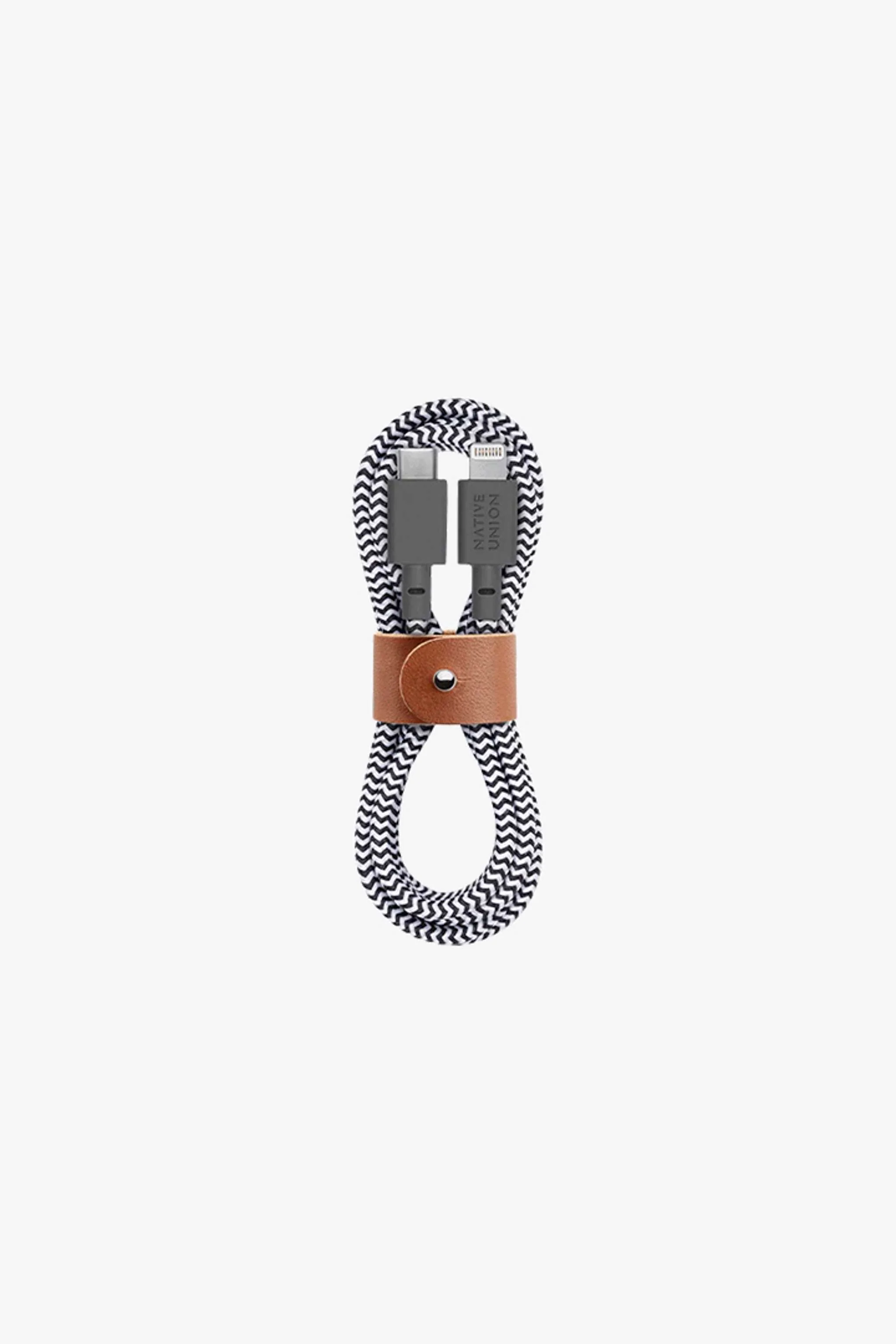 Cable cargador Native Union 1.2M USB-C a Lightning, carga rápida, MFi certificado