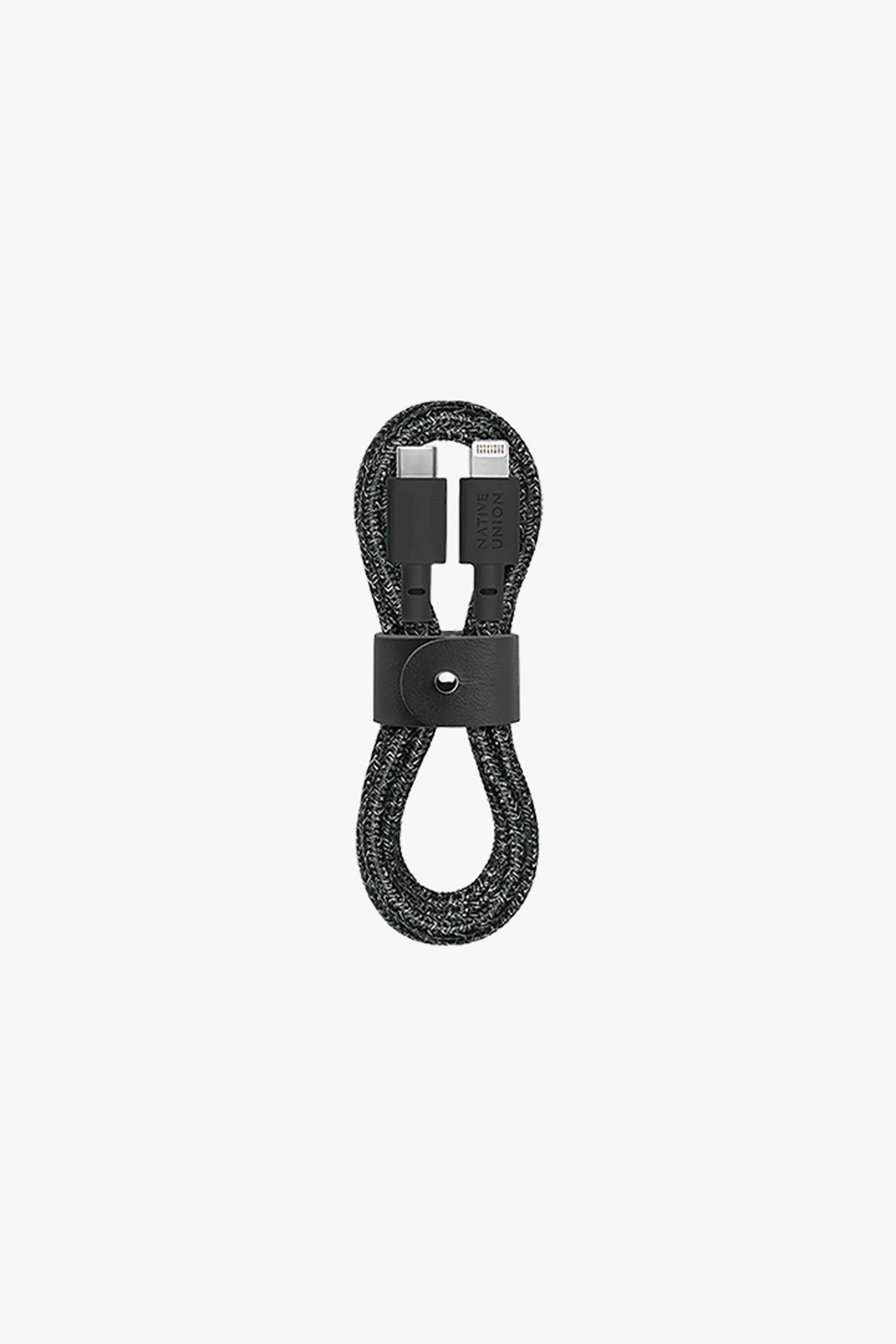 Cable cargador Native Union 1.2M USB-C a Lightning, carga rápida, MFi certificado