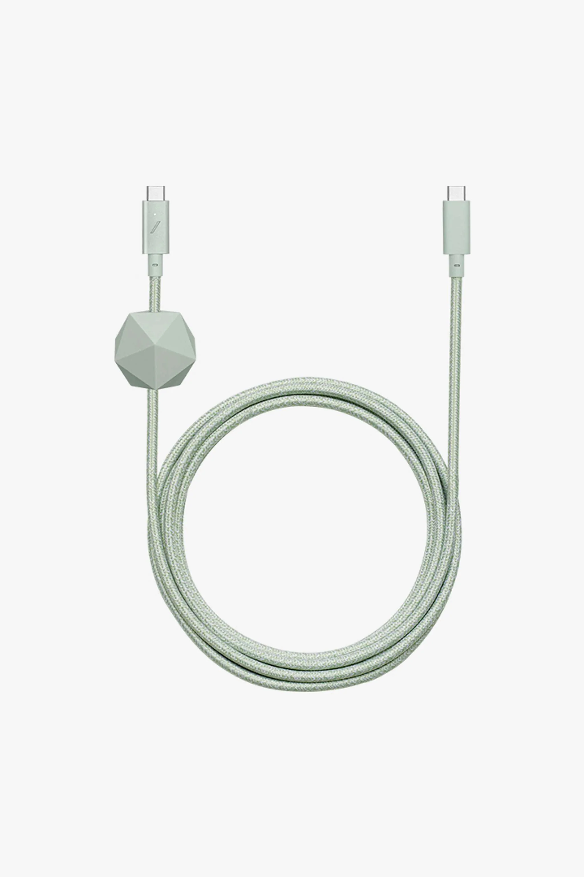 Cable cargador Native Union 2.4M USB-C a USB-C, carga rápida, trenzado reforzado