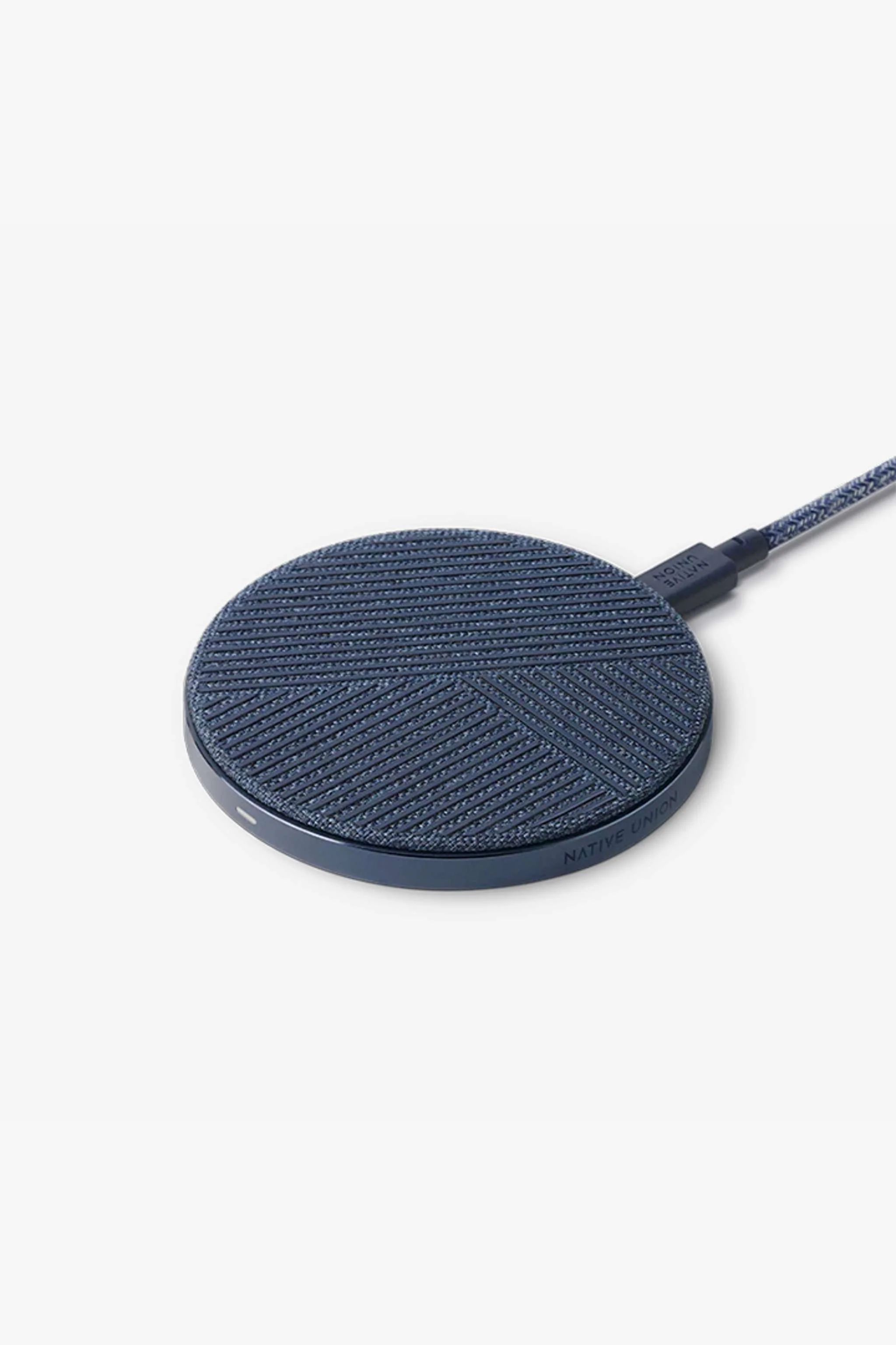 Cargador inalámbrico Native Union 10W, carga rápida, compatible con Qi