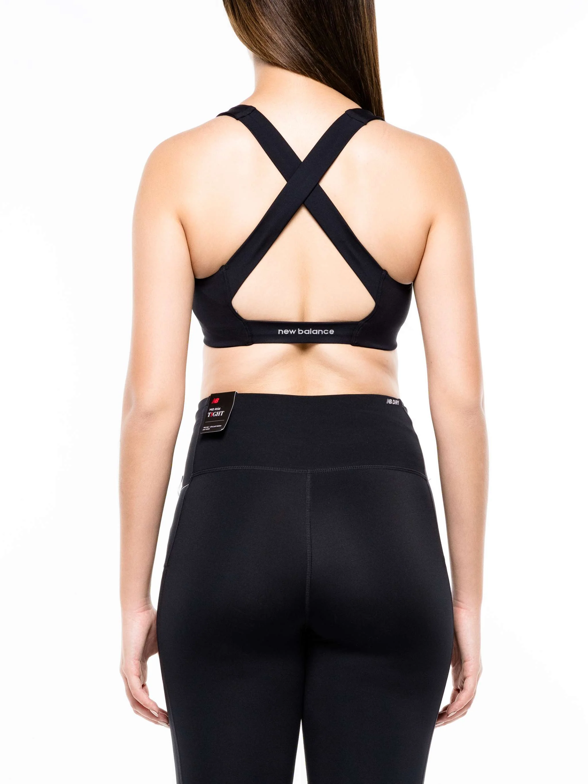 Sostén deportivo mujer New Balance Fuel, color negro, para Damas - Image 4