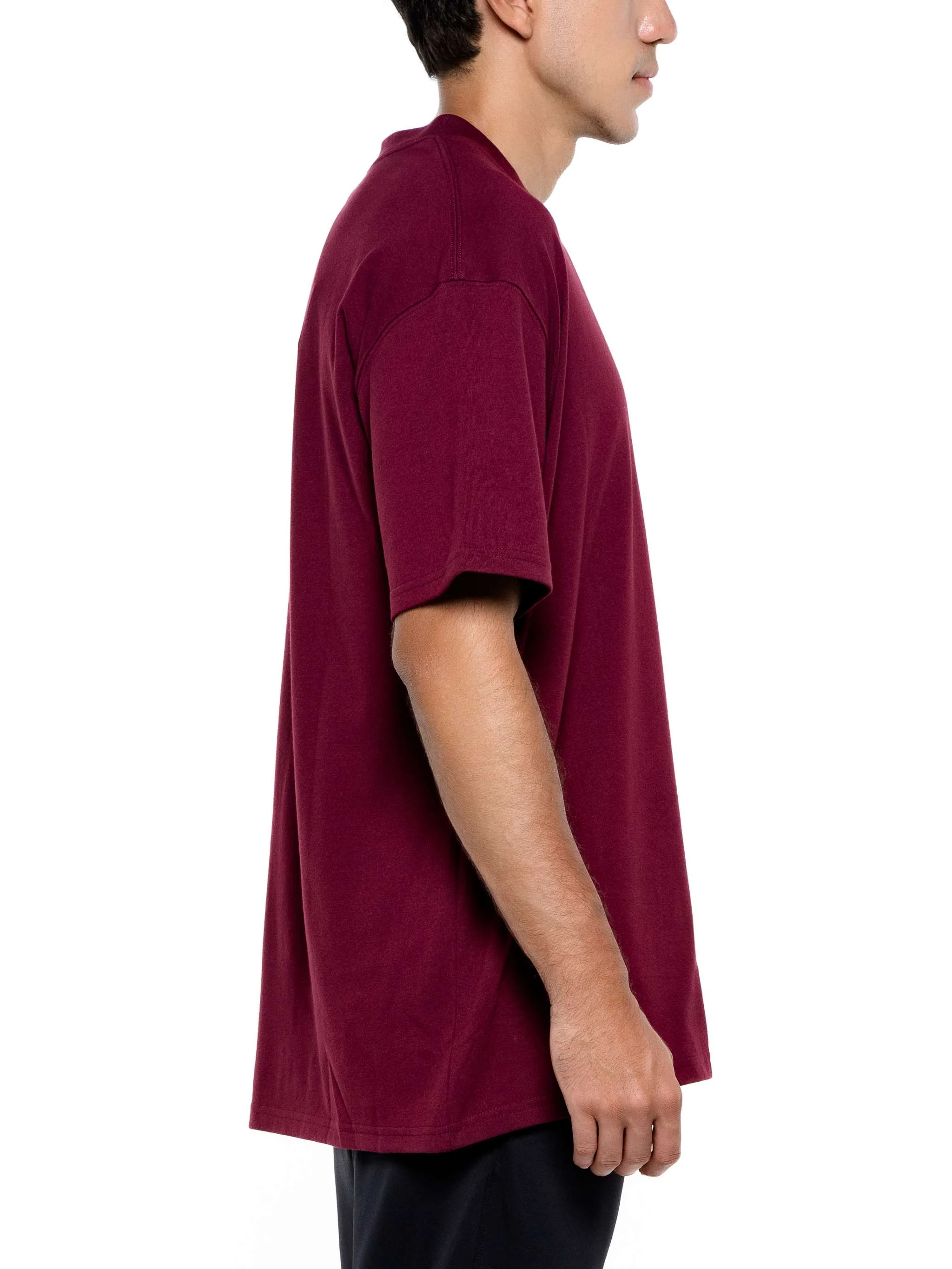 Franela ACG SS, color vinotinto, para Caballeros - Image 3