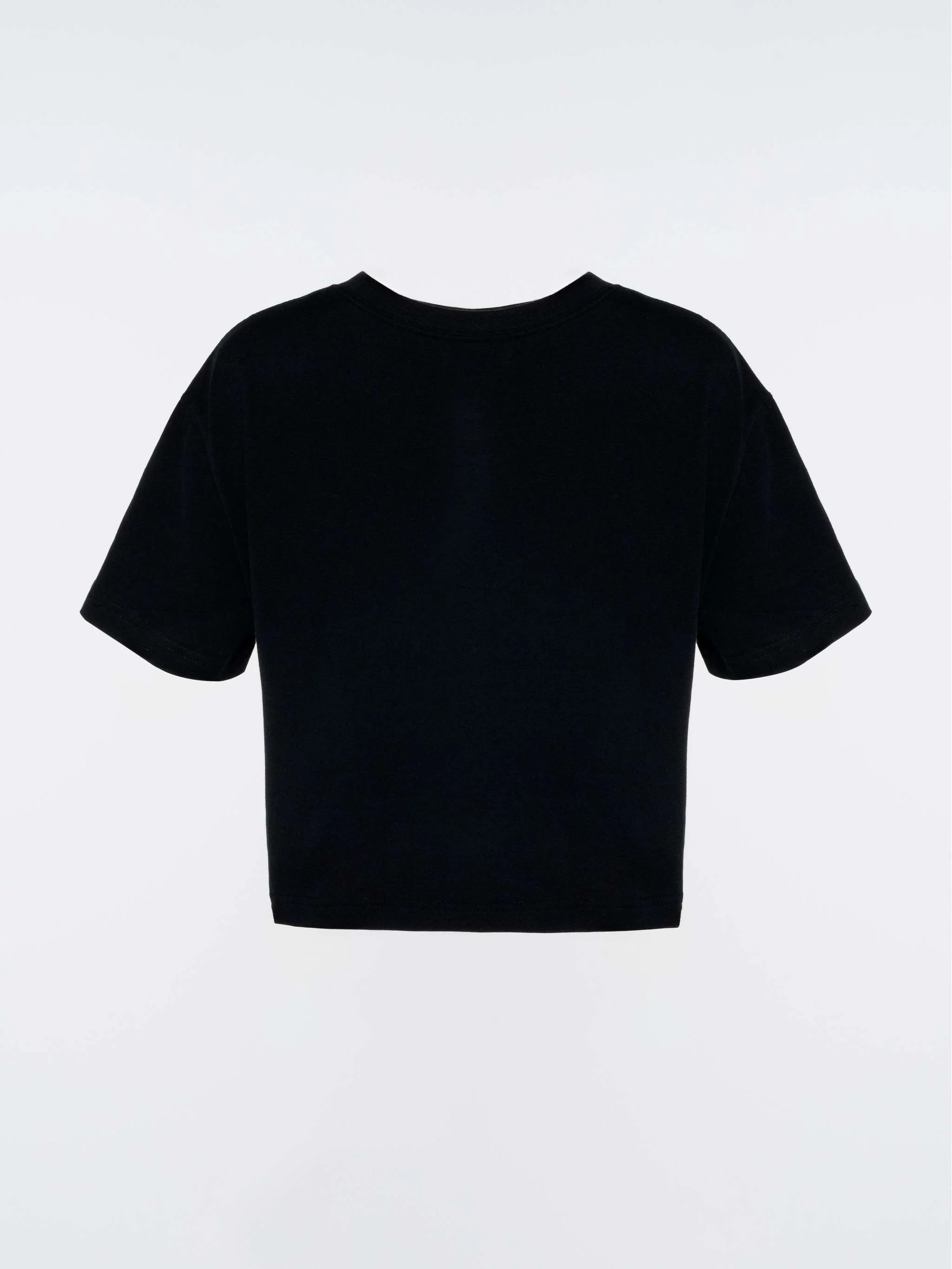 Franela manga corta W Nsw Club Crp Tee Ftra, color negro, para Damas - Image 3